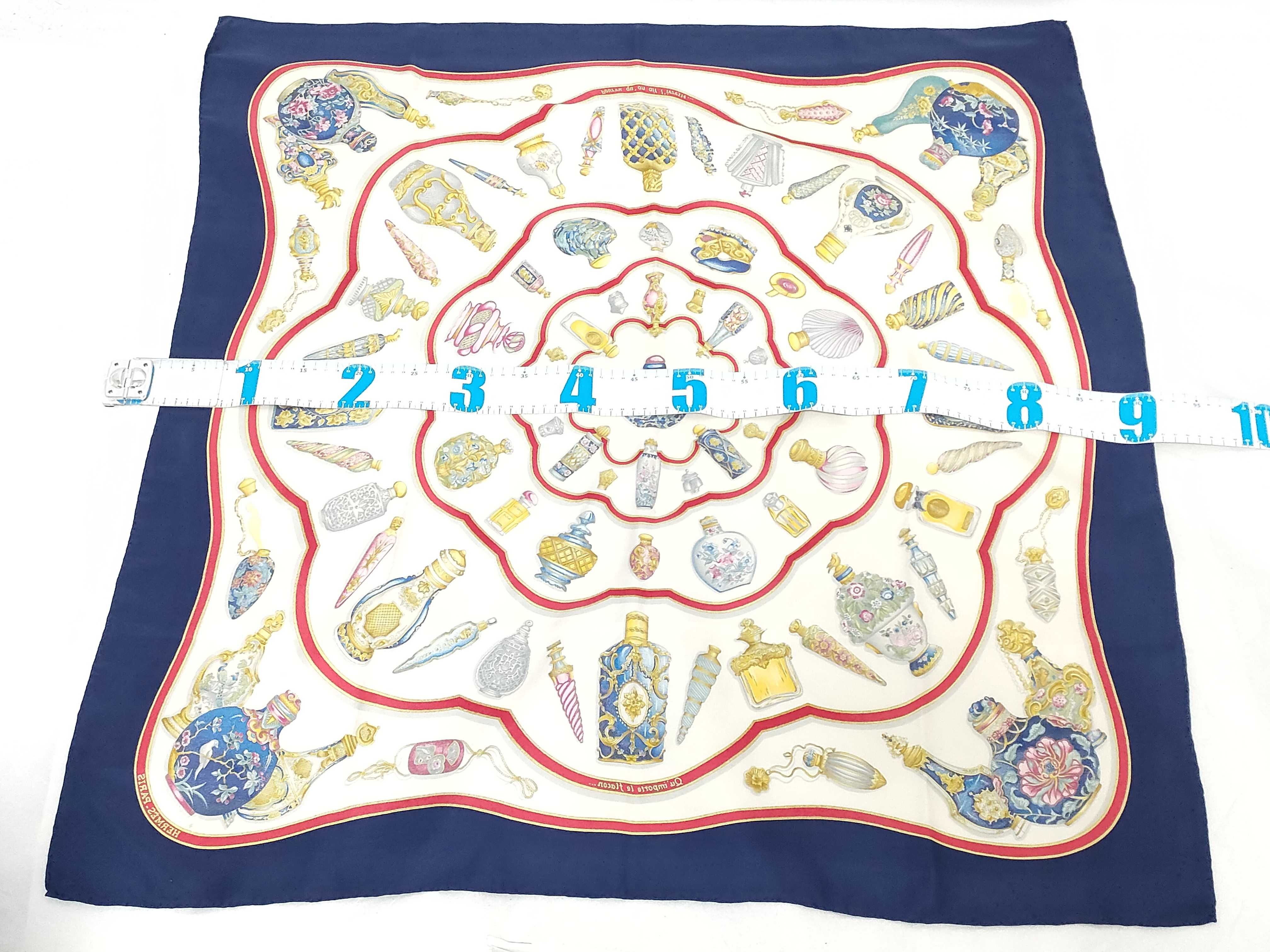 Hermes Qu'importe le flacon Silk Twill Scarf