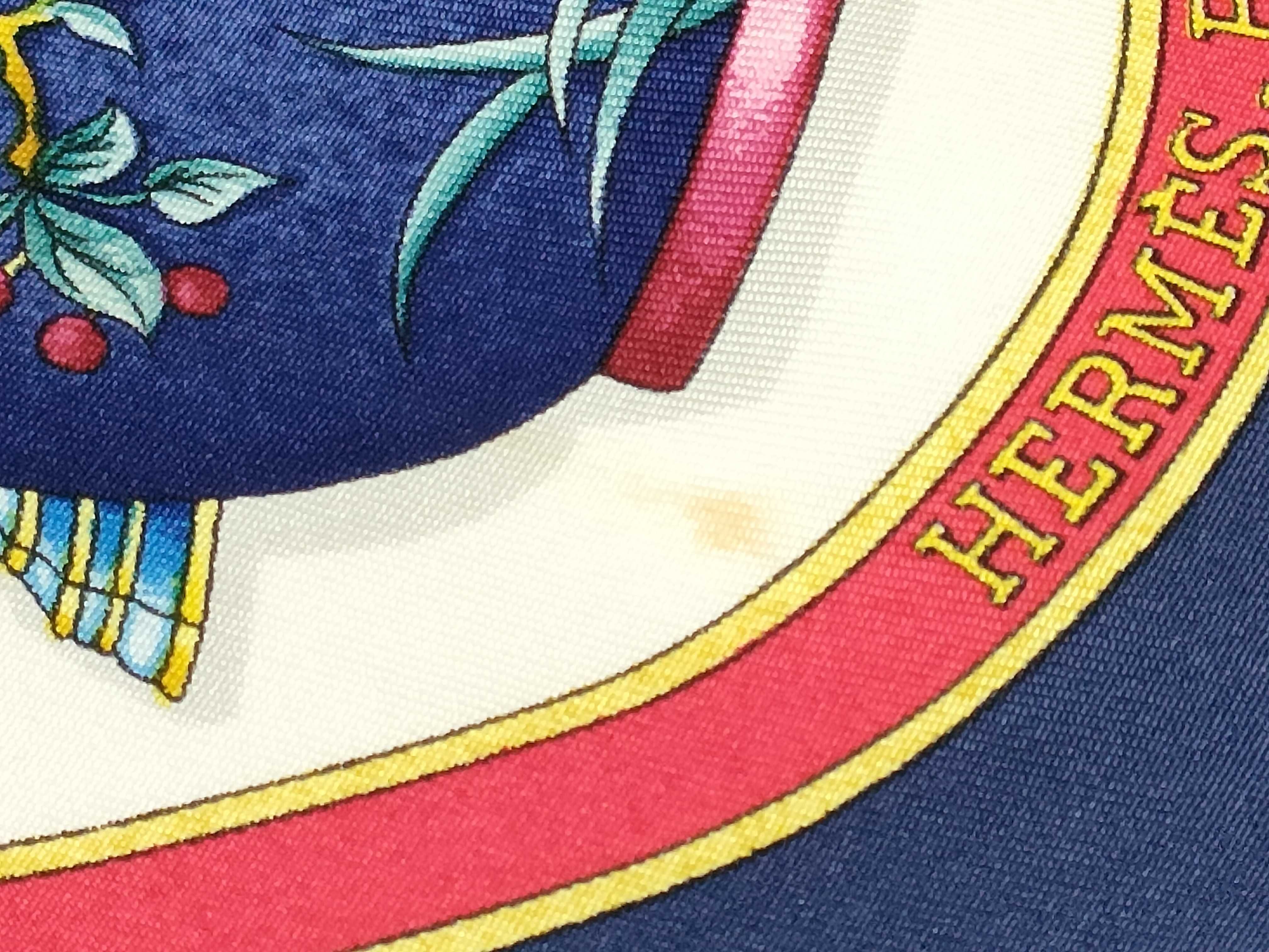 Hermes Qu'importe le flacon Silk Twill Scarf