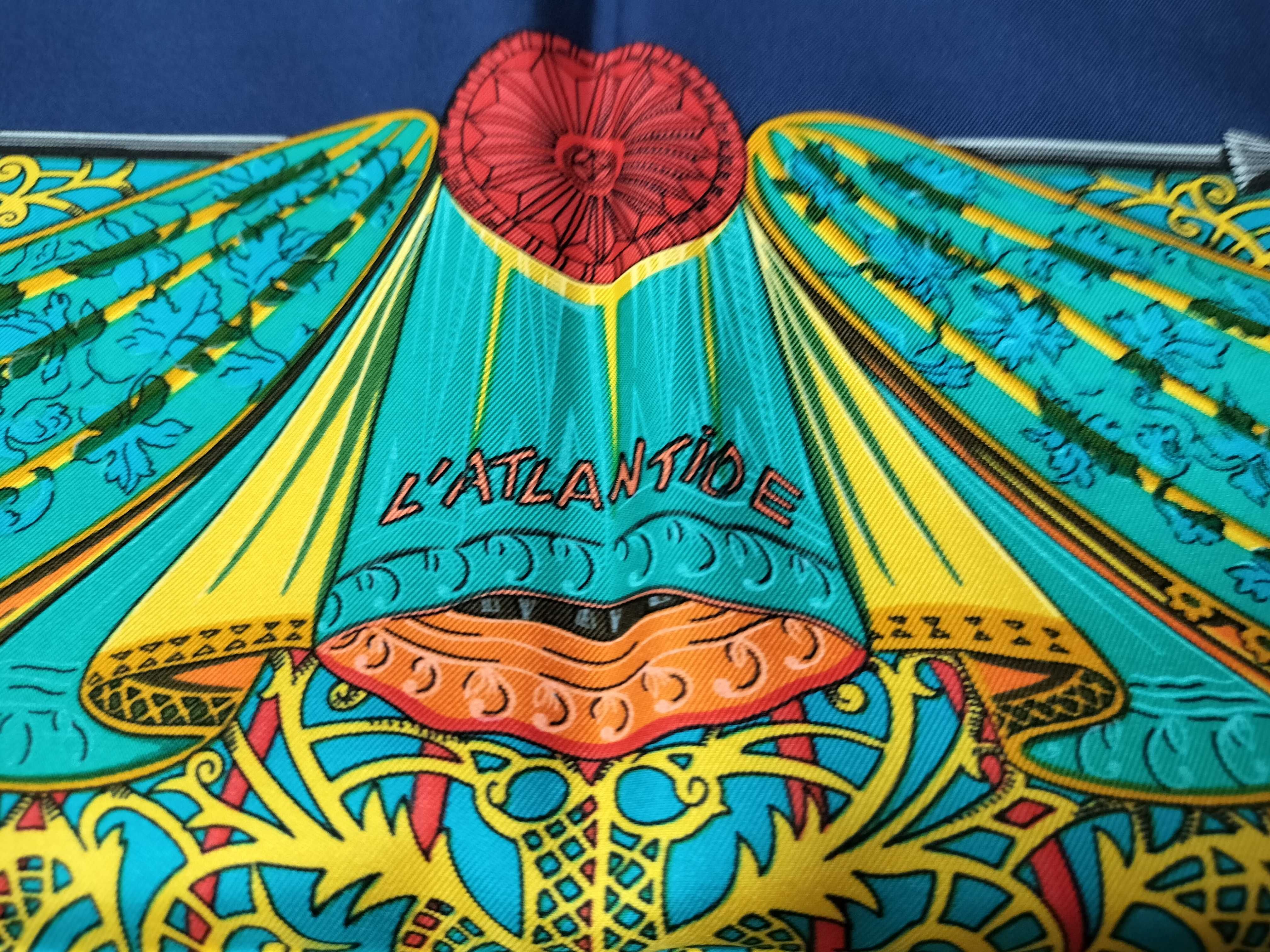Hermes L'Atlantide Silk Scarf