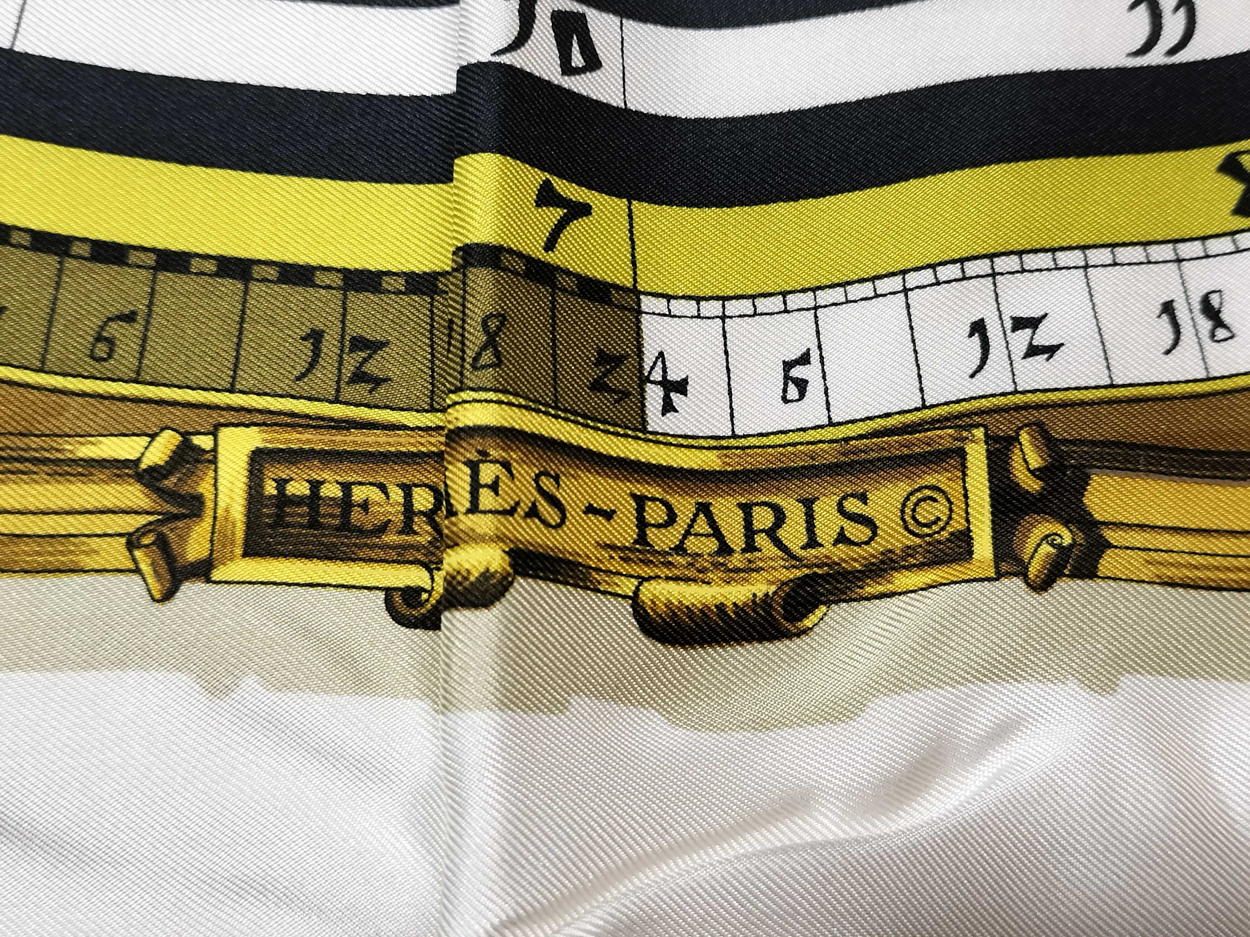 Hermes Dies et Hore Silk Scarf Designed by Francoise Faconnet