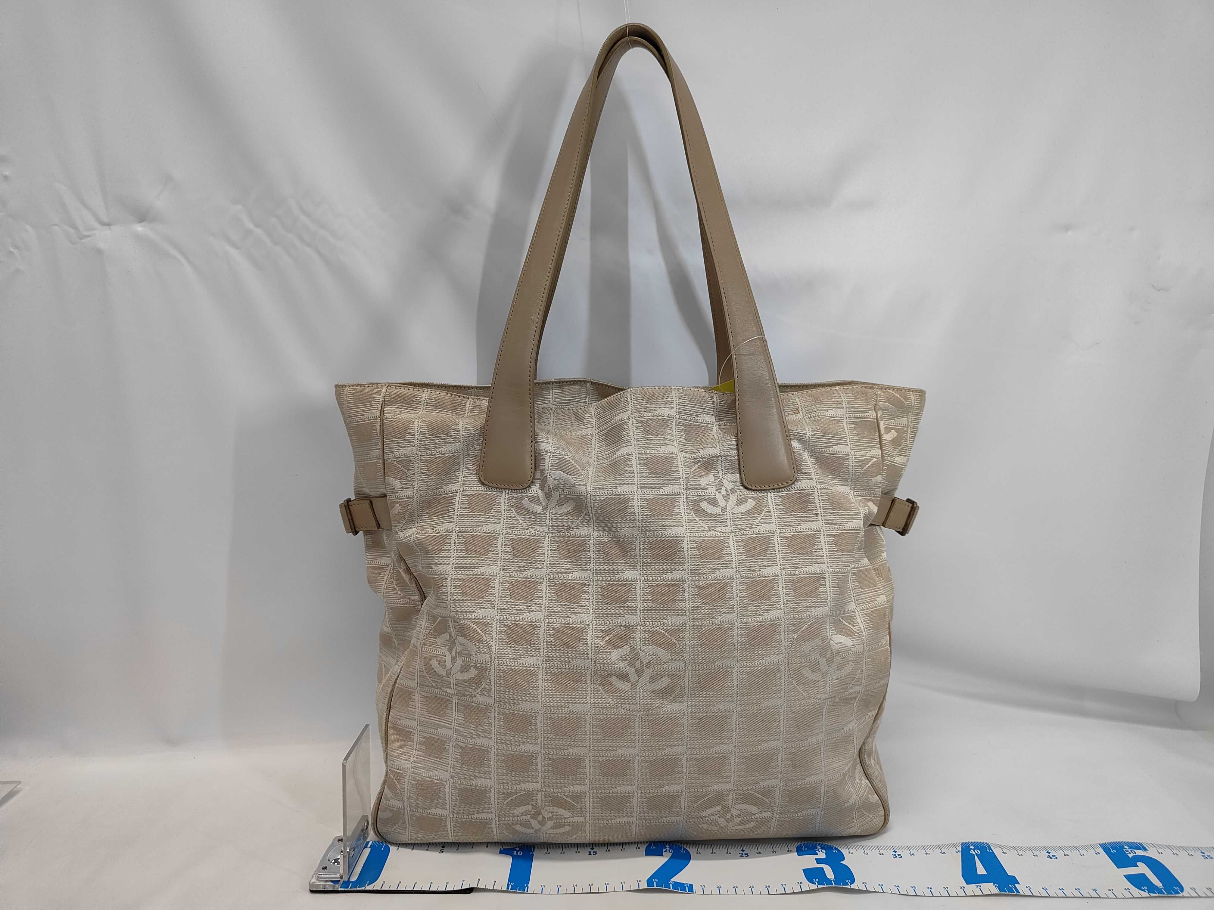 Chanel New Travel Line Jacquard Canvas Tote Bag