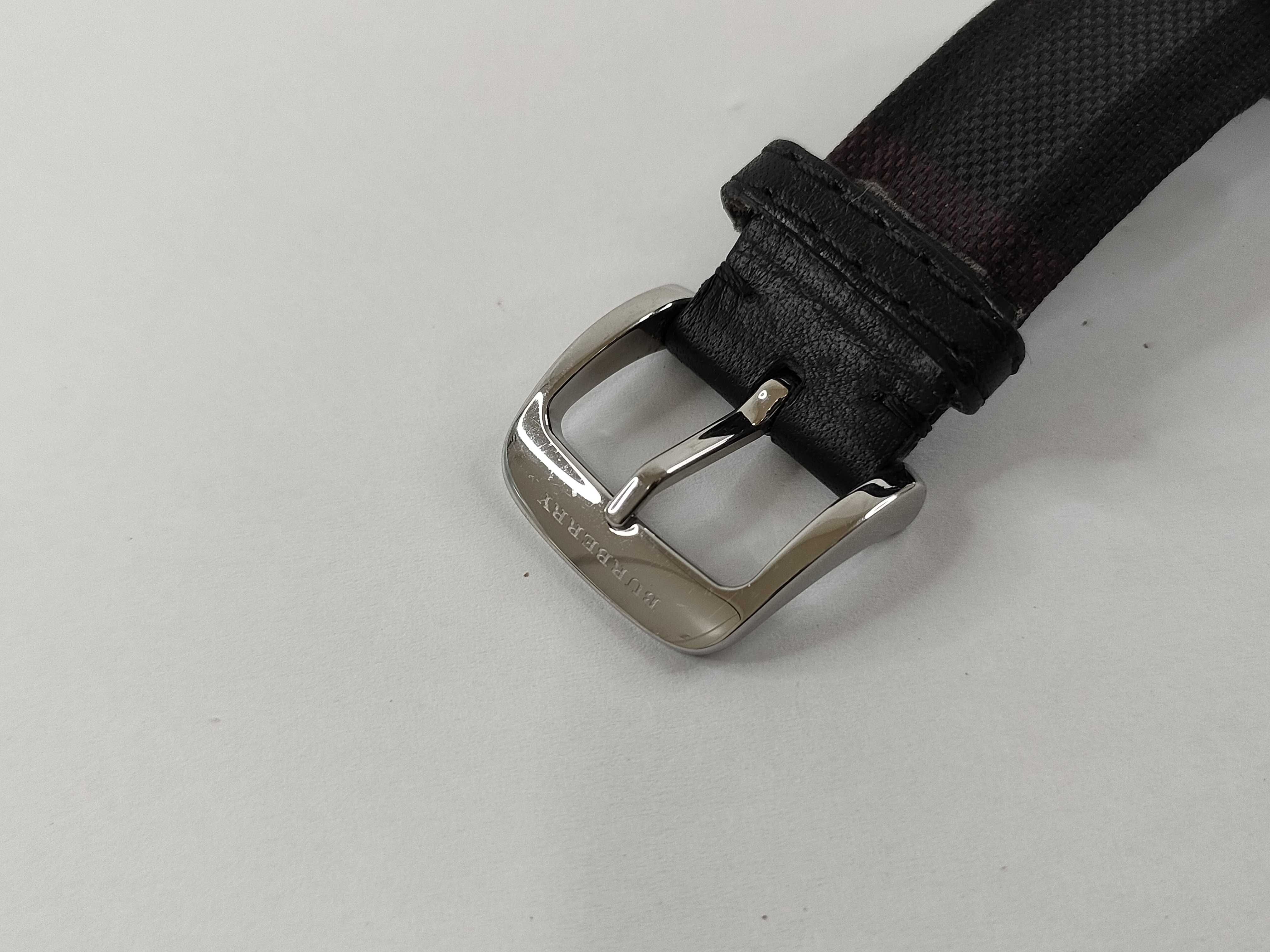 Burberry BU10008 The Classic Round Stainless Steel Quartz Wristwatch