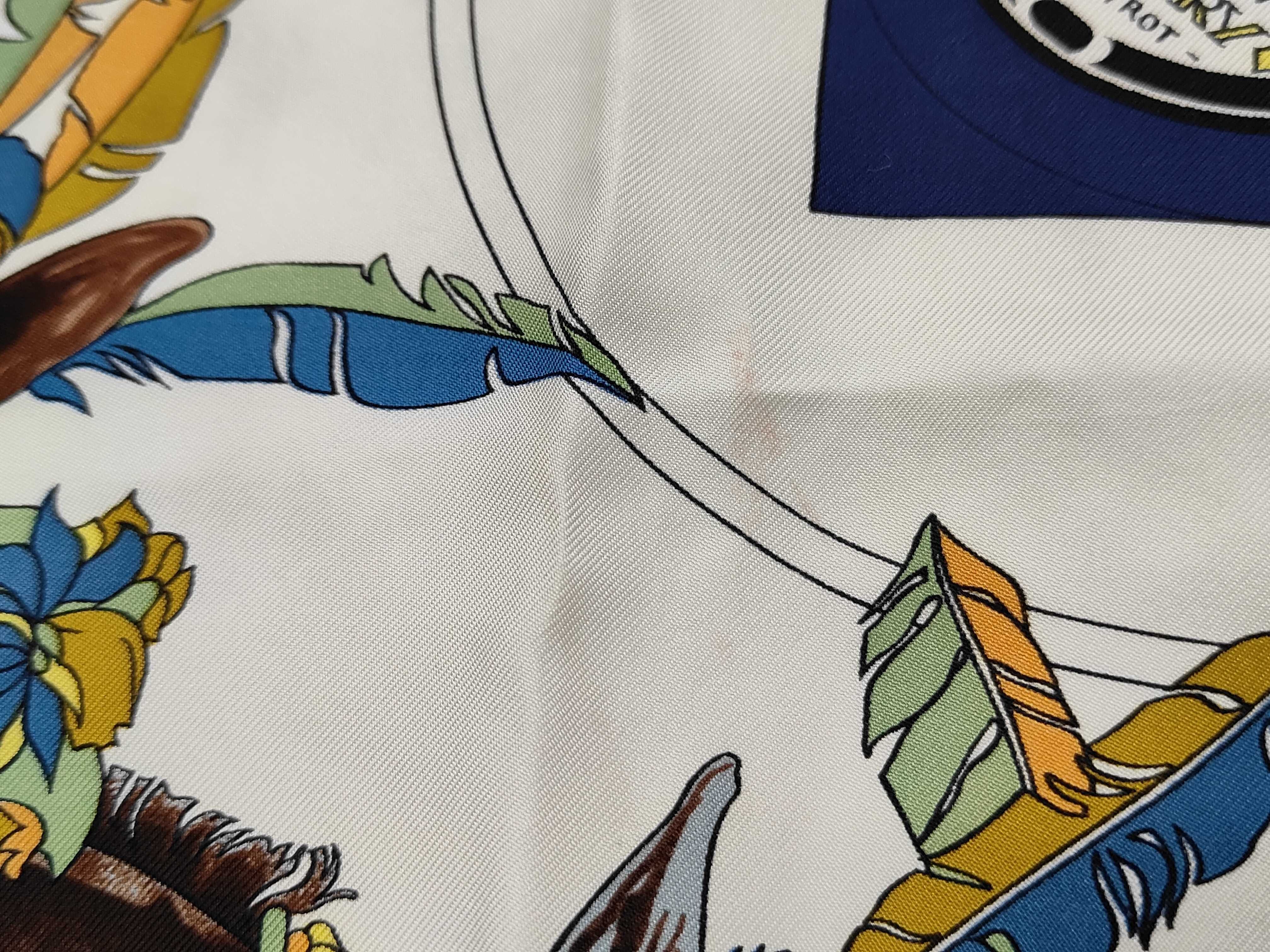 Hermes New Orleans Creole Jazz Silk Scarf by Loic Dubigeon