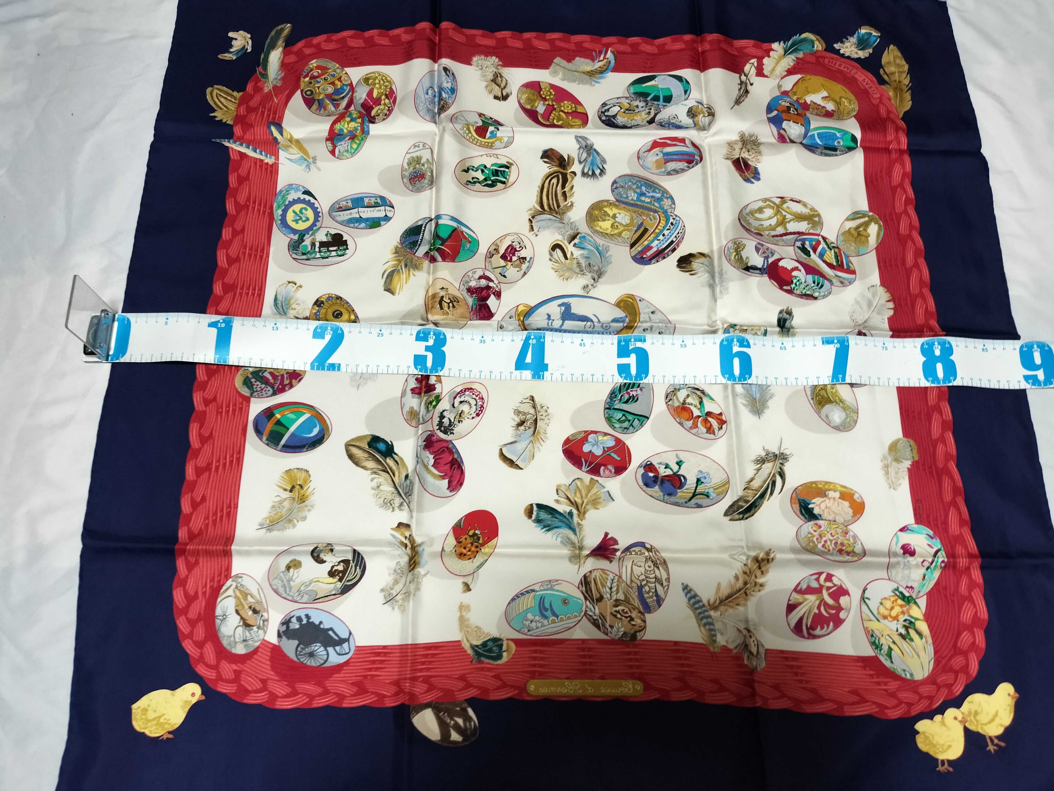 Hermes Couvee d'Hermes Silk Scarf