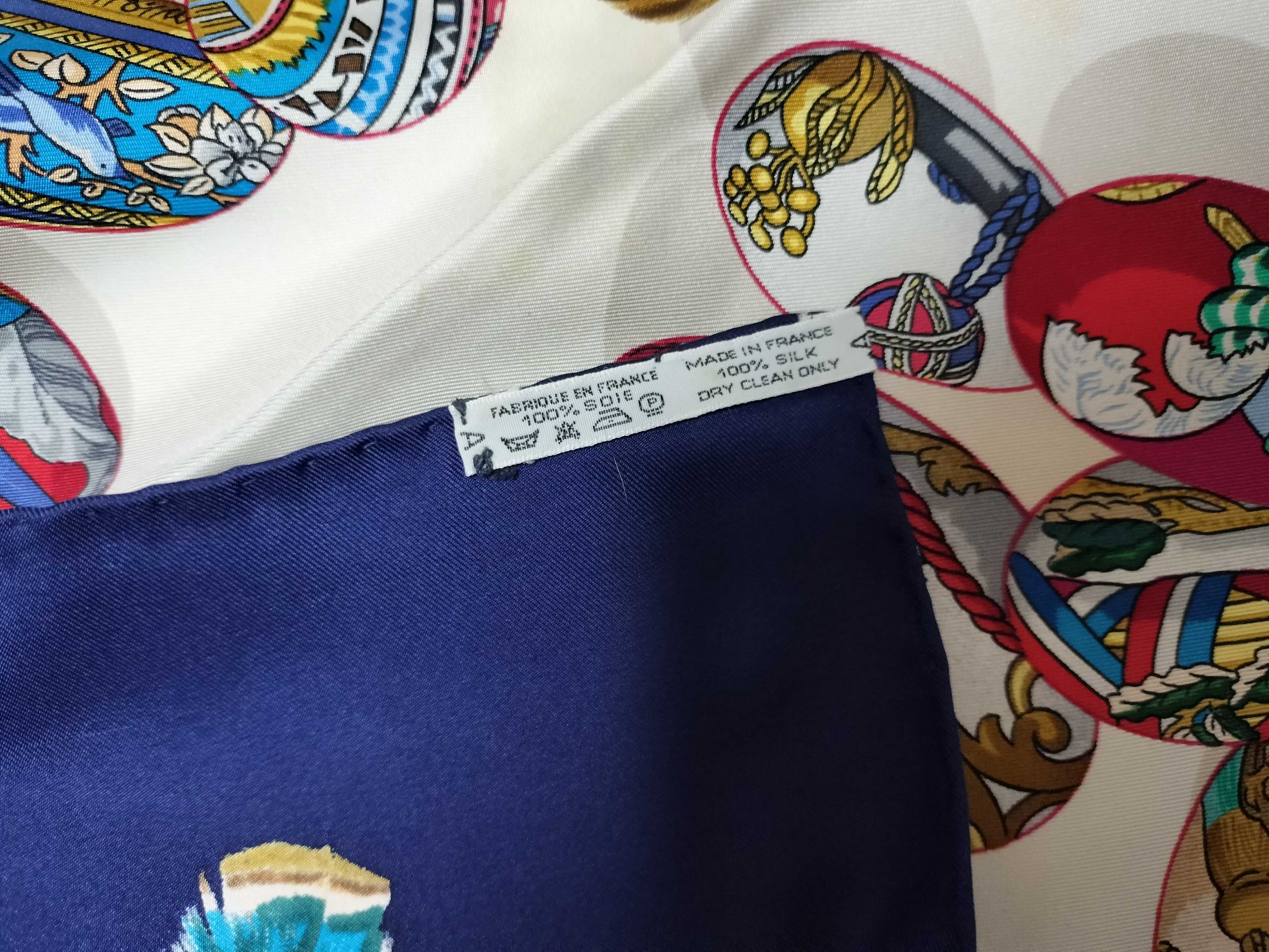 Hermes Couvee d'Hermes Silk Scarf