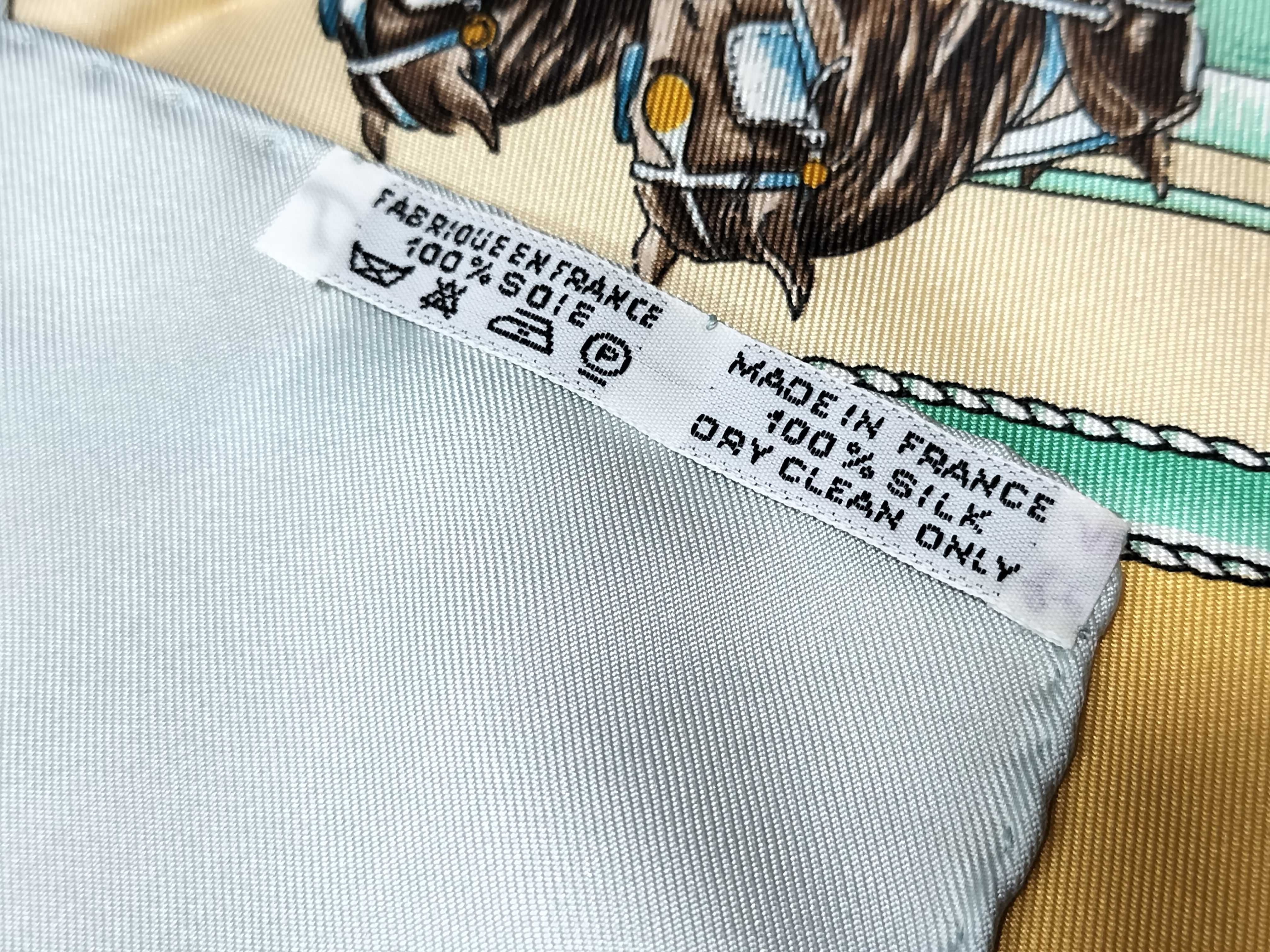 Hermes Chevaux de Trait Silk Scarf