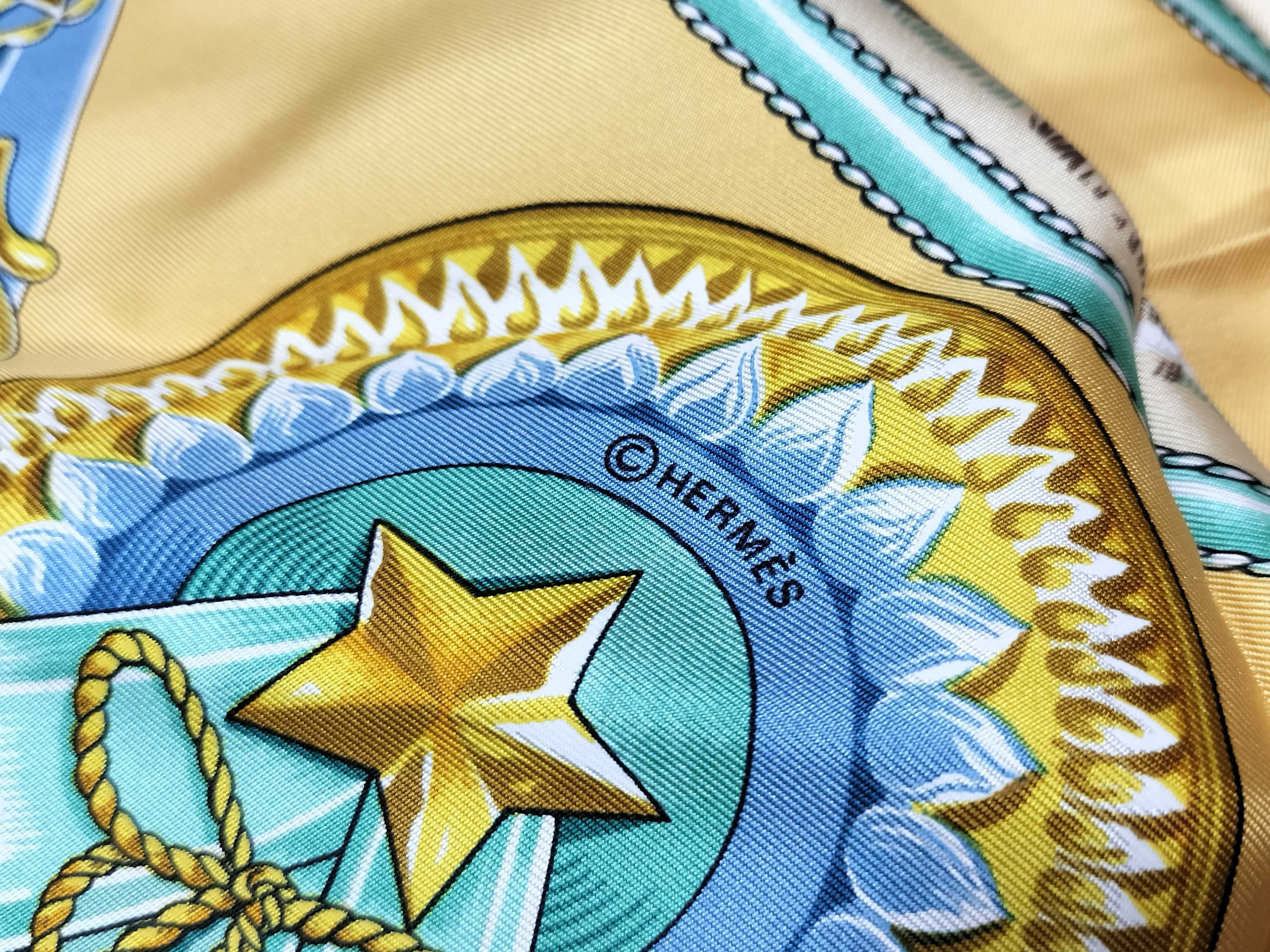 Hermes Chevaux de Trait Silk Scarf