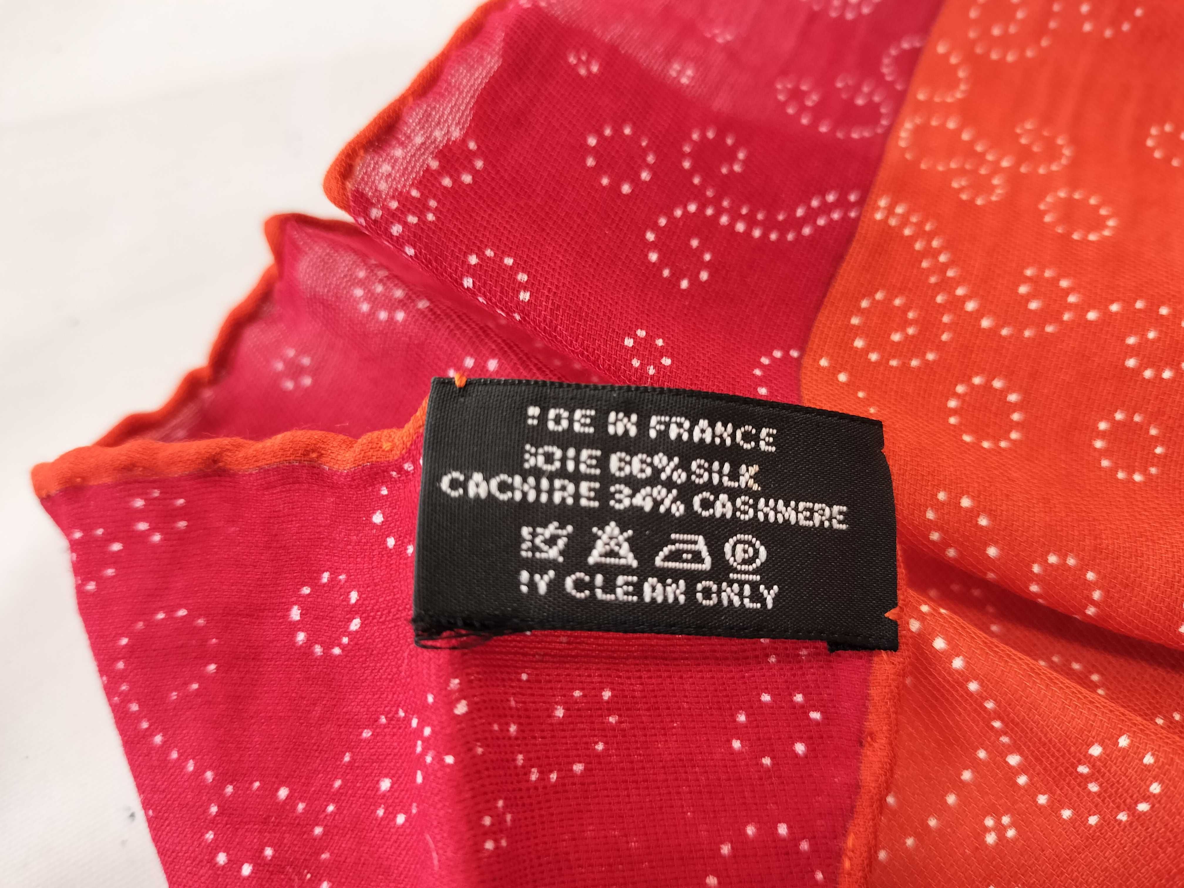 Hermes La Ronde des Elephants Silk and Cashmere Scarf 70