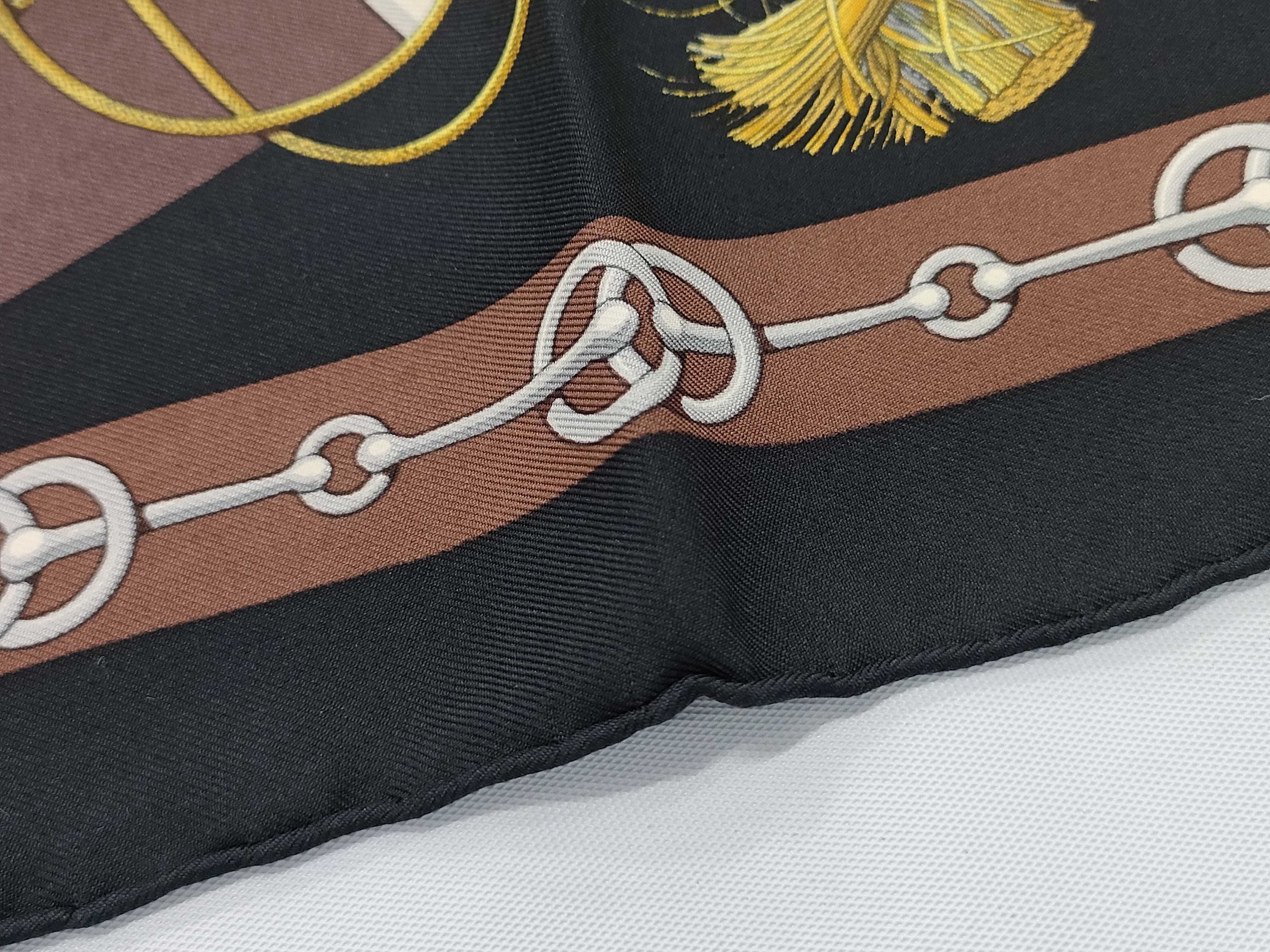 Hermes Cliquetis Silk Gavroche Scarf by Julia Abadie