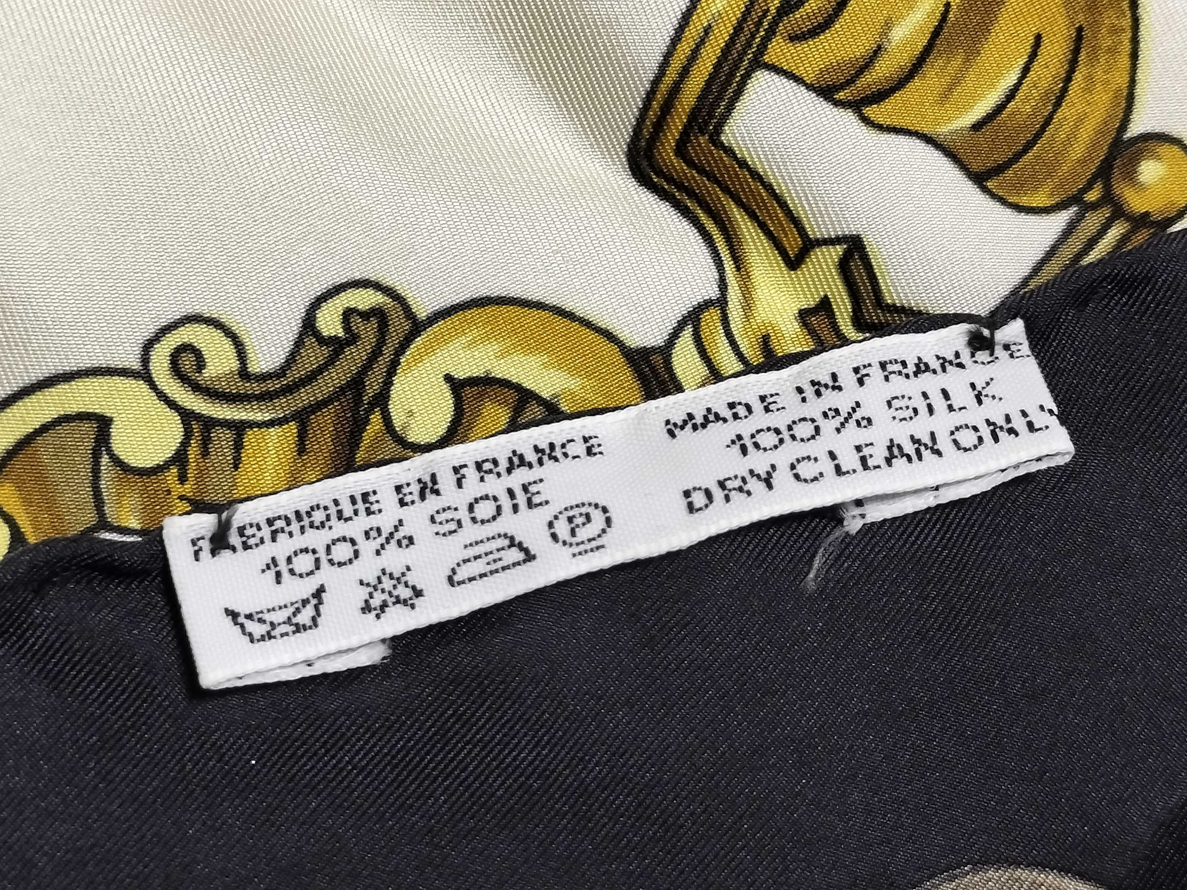 Hermes Etriers Silk Carre Scarf