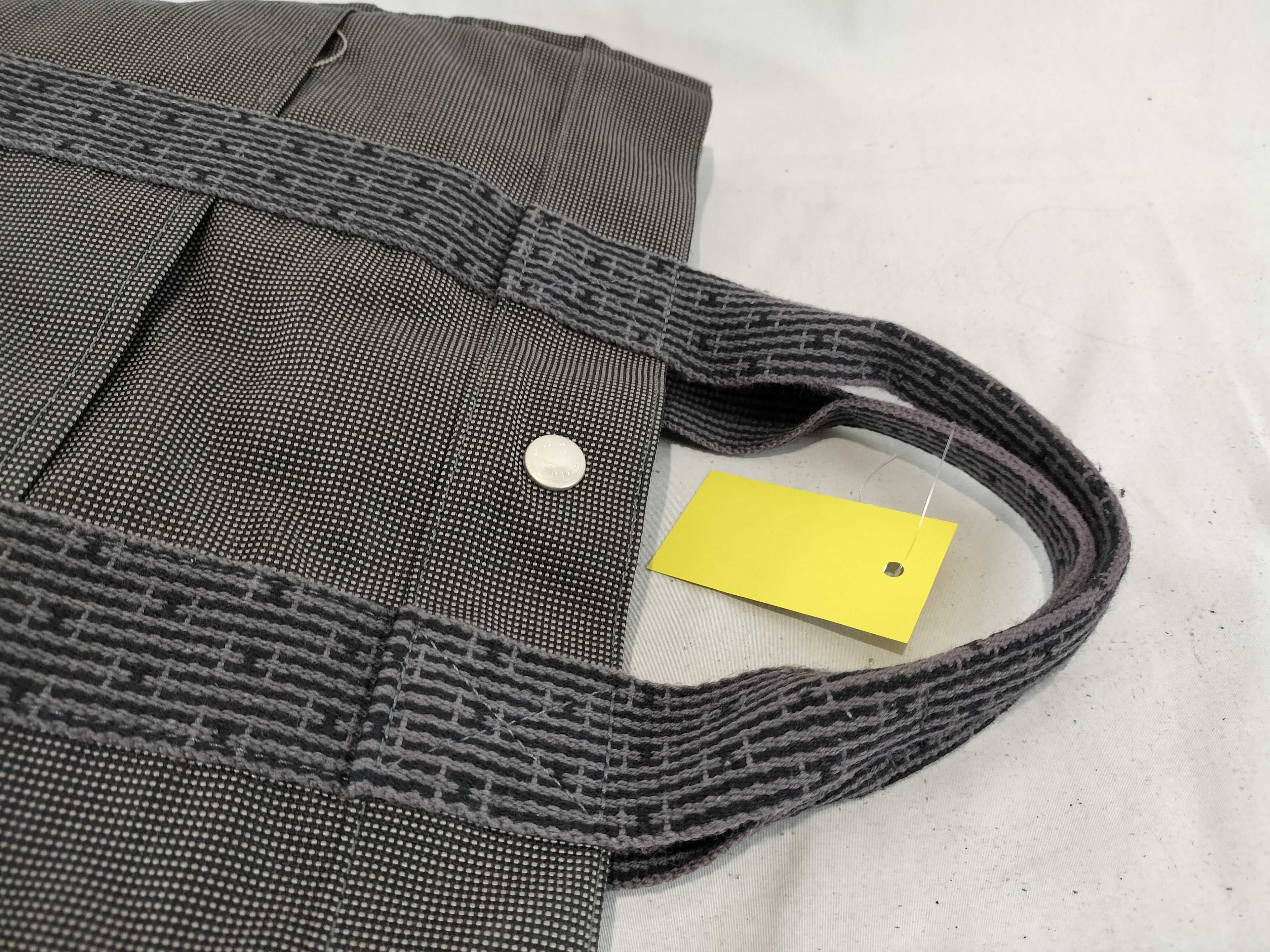 Hermes Herline Canvas Tote Bag