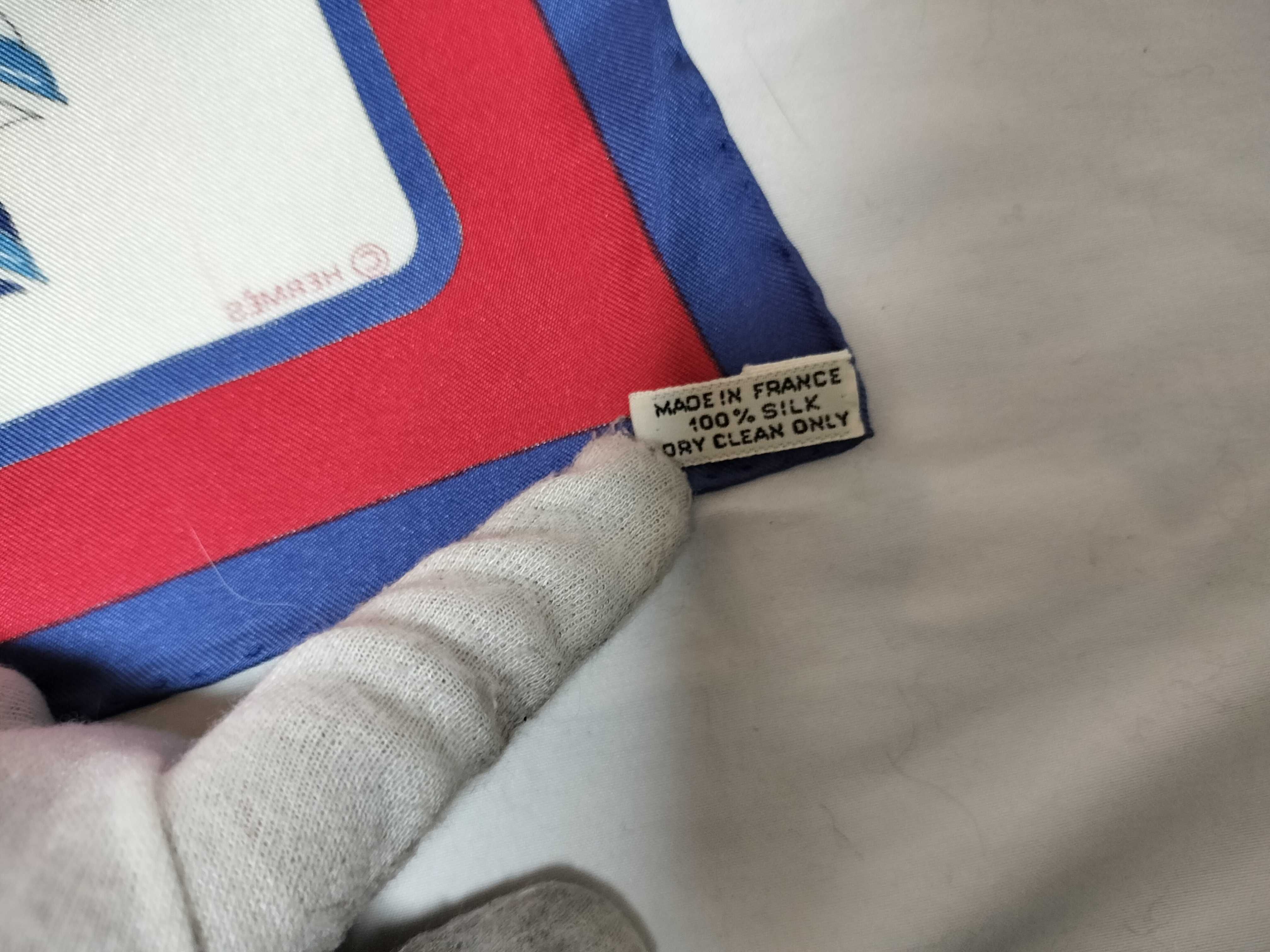 Hermes Arcs-en-Ciel Silk Twill Scarf by Jean Abadie