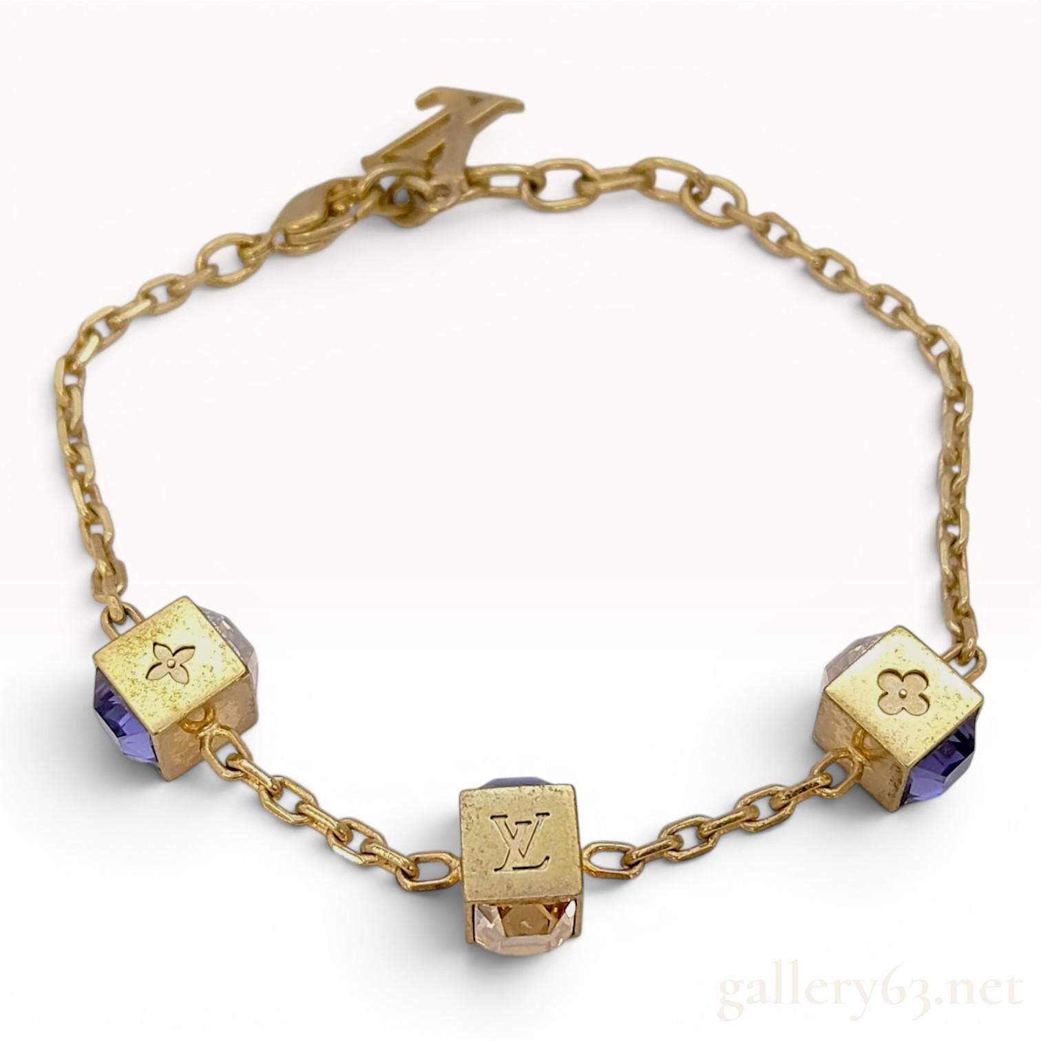 Louis Vuitton Crystal Gamble Bracelet