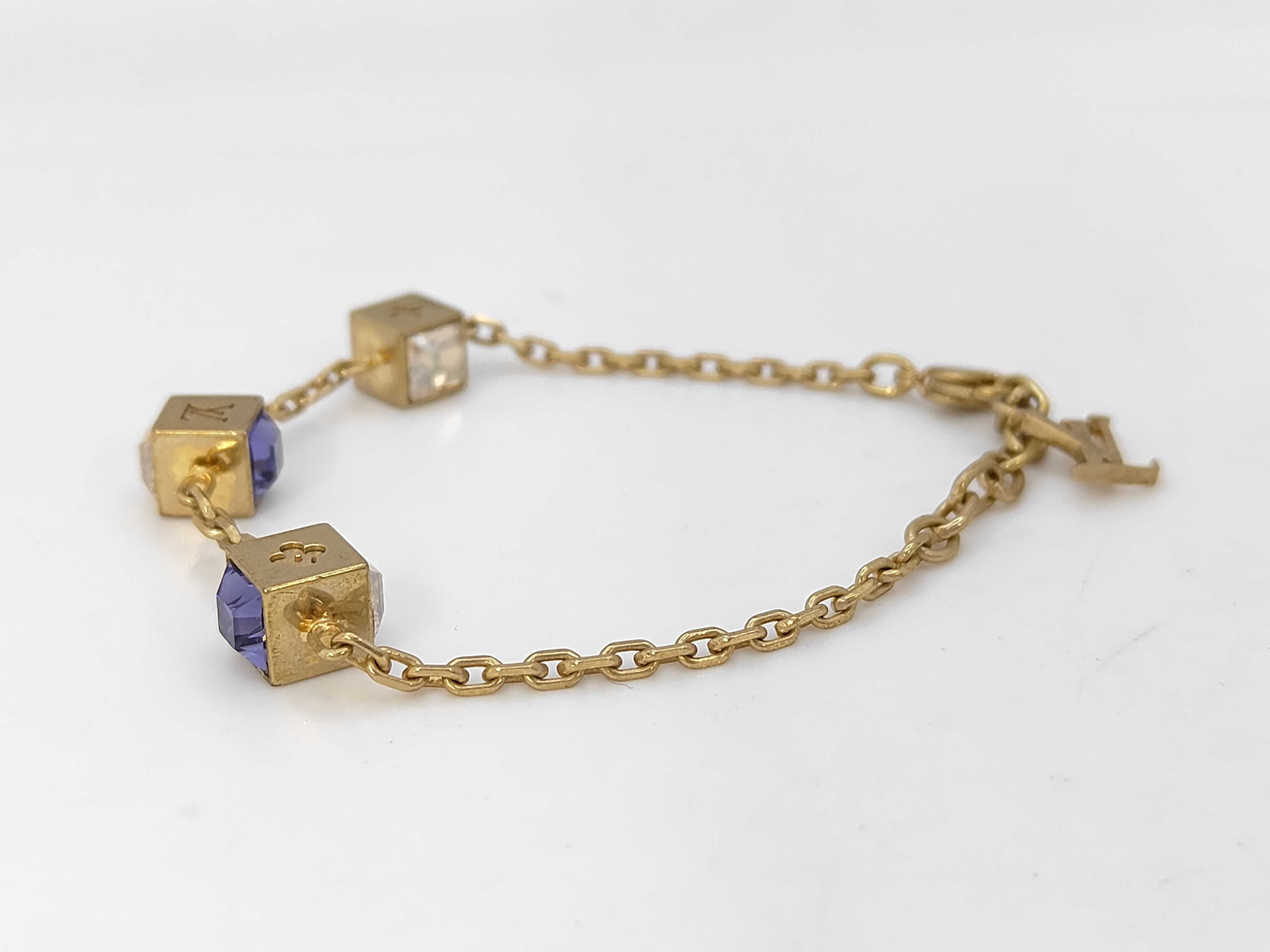 Louis Vuitton Crystal Gamble Bracelet