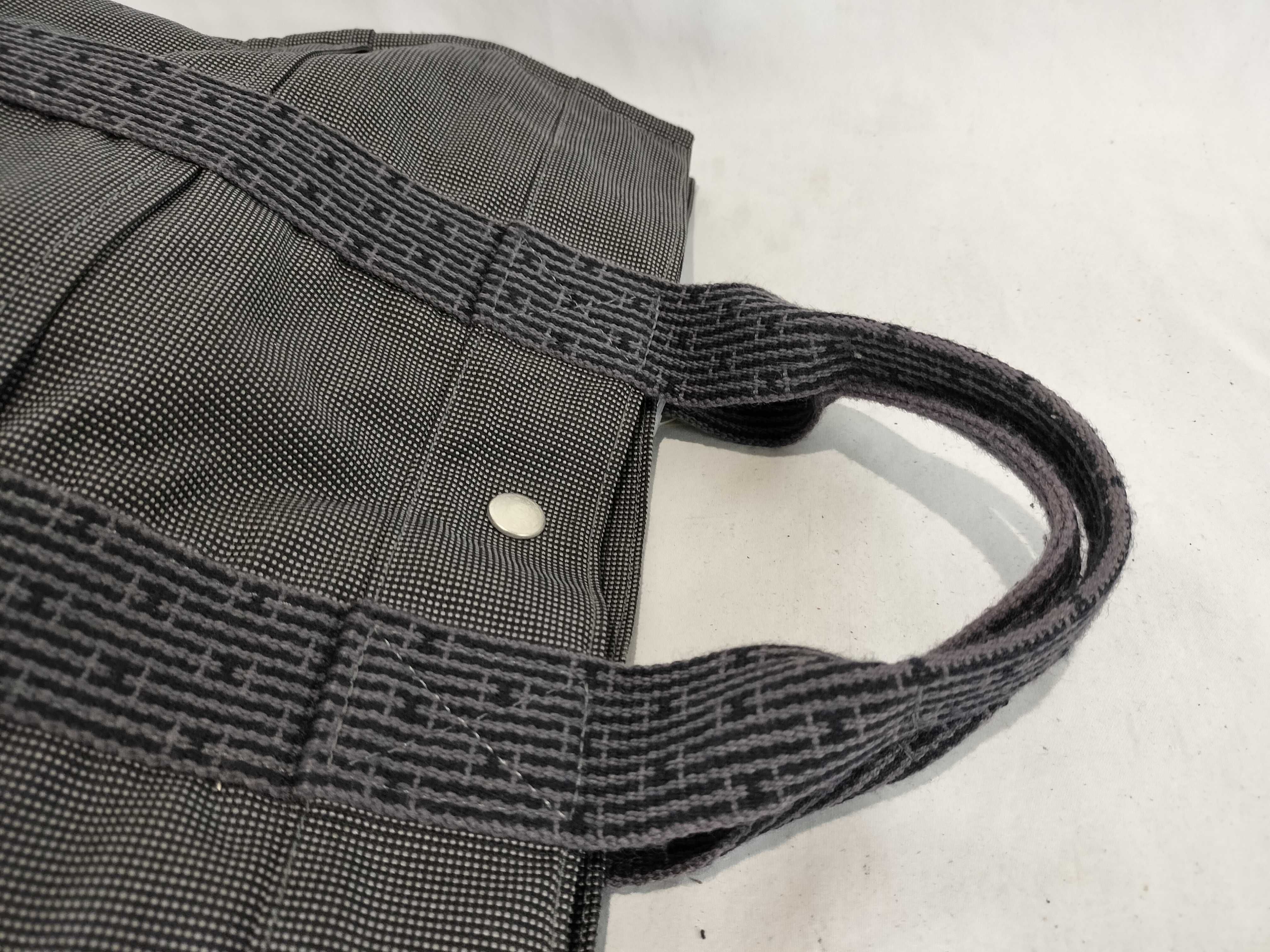 Hermes Herline GM Canvas Tote Bag