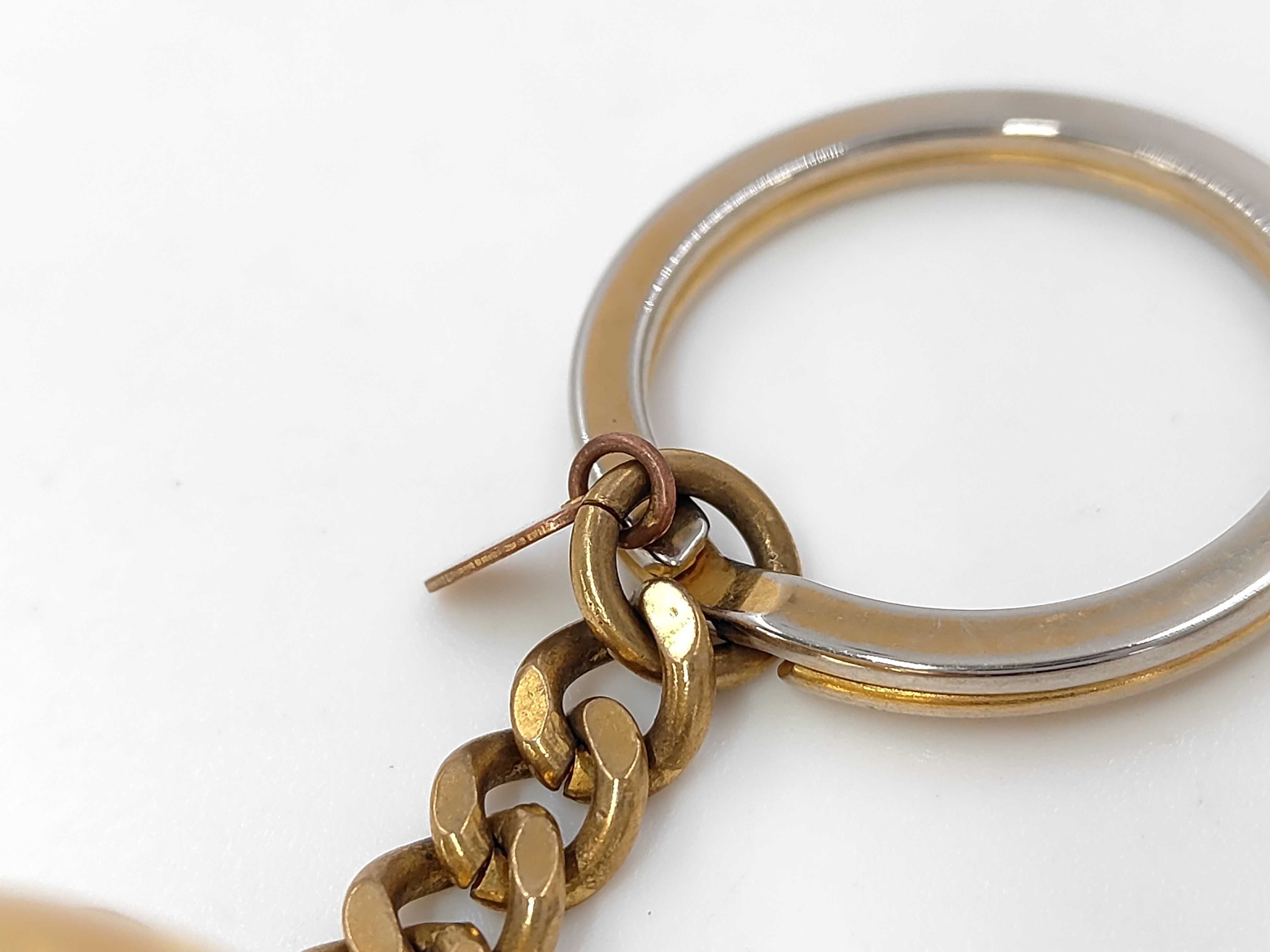 A Chanel Gold-Tone and Resin Lucky Clover Keychain, 1997