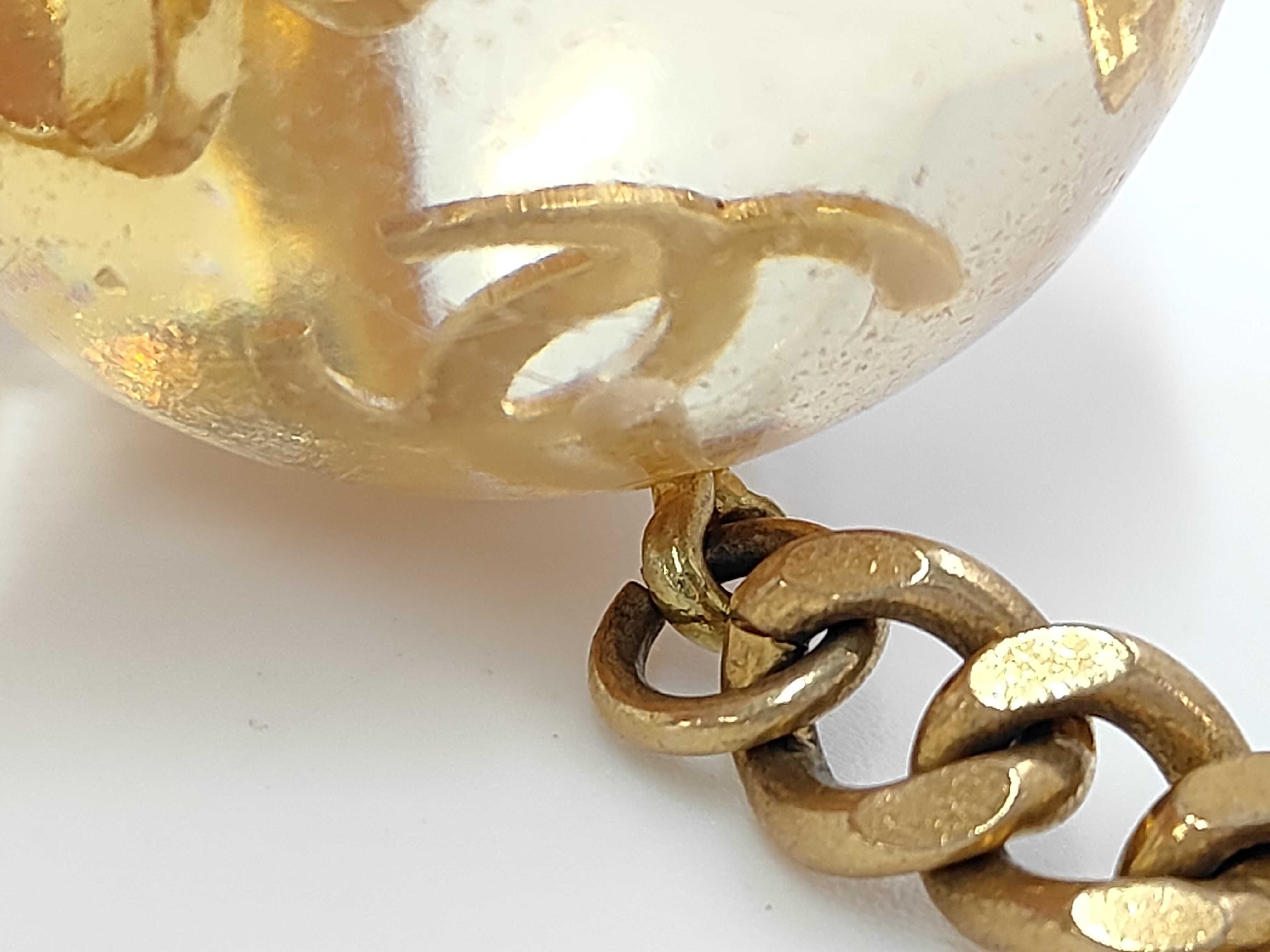 A Chanel Gold-Tone and Resin Lucky Clover Keychain, 1997
