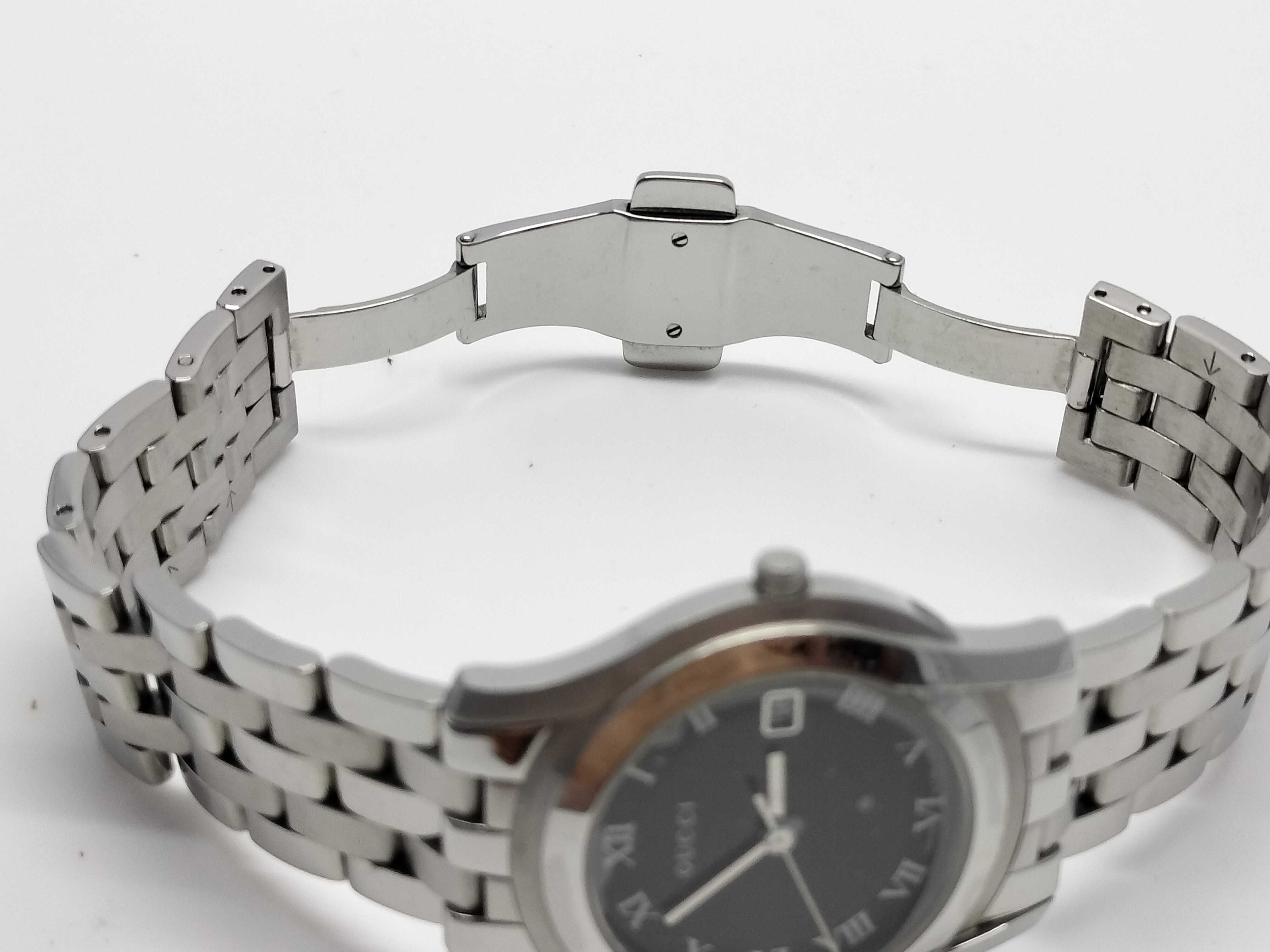 Gucci Model 5500 M Stainless Steel Wristwatch