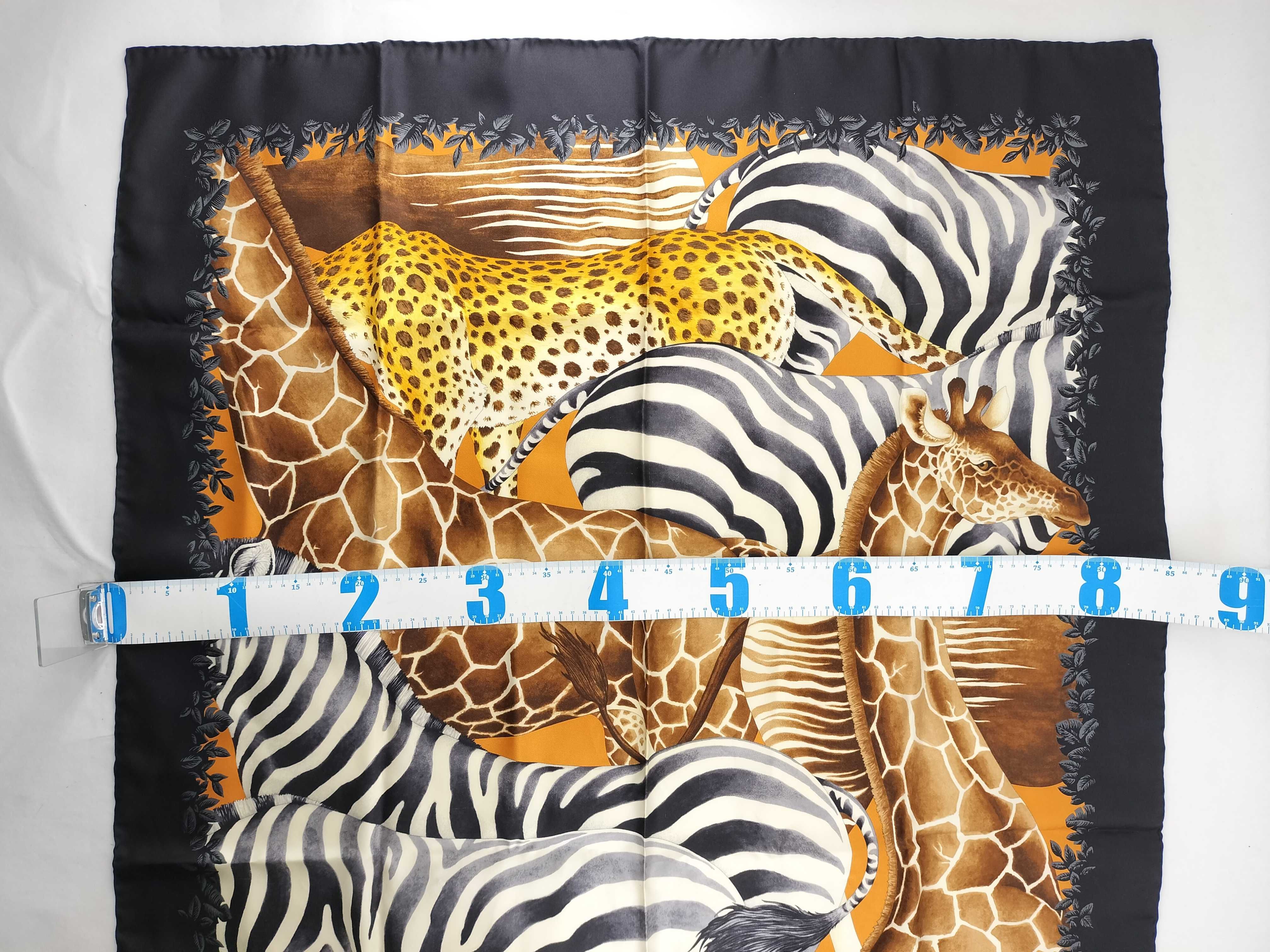 Salvatore Ferragamo Silk Safari Scarf