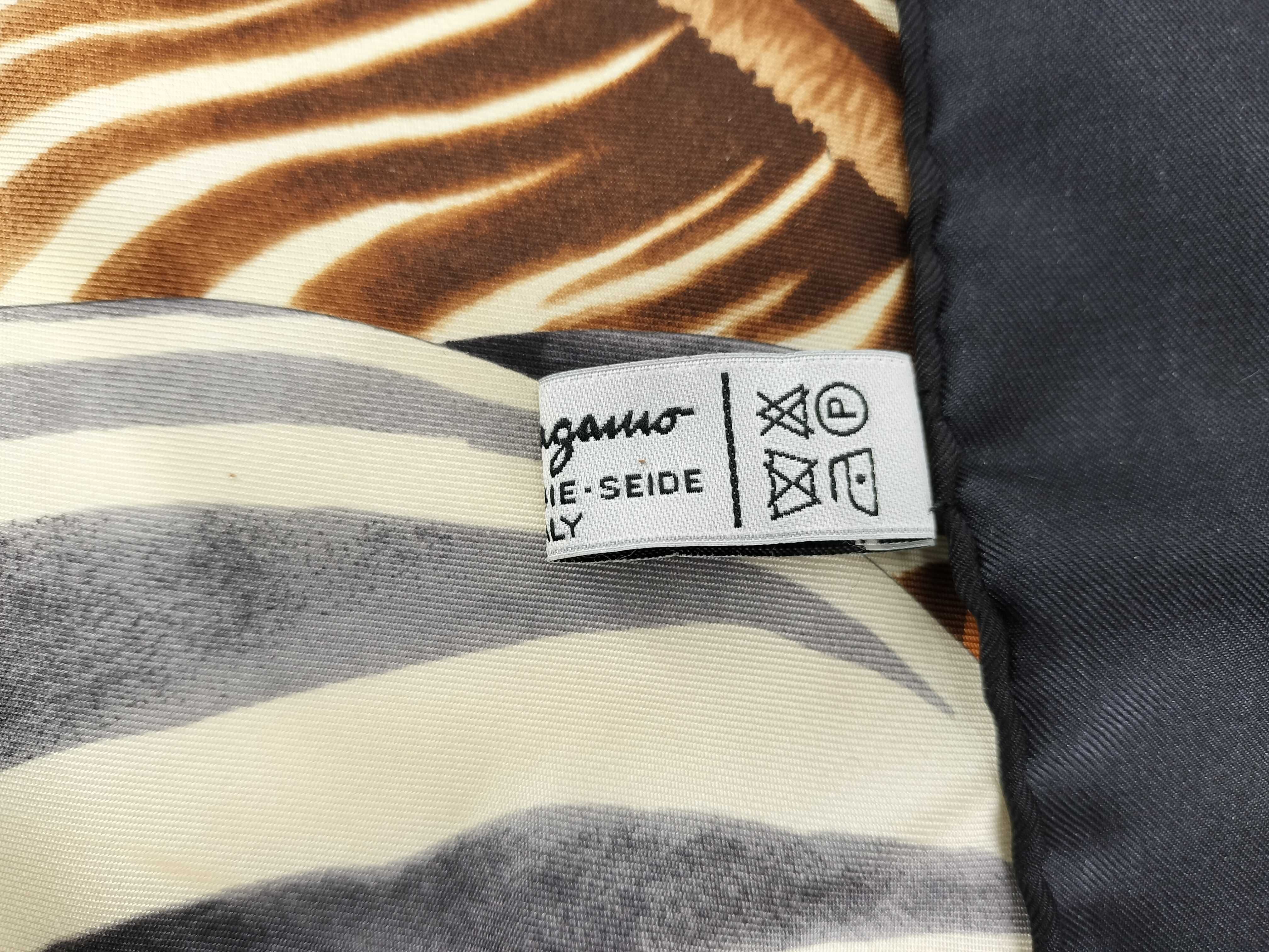 Salvatore Ferragamo Silk Safari Scarf