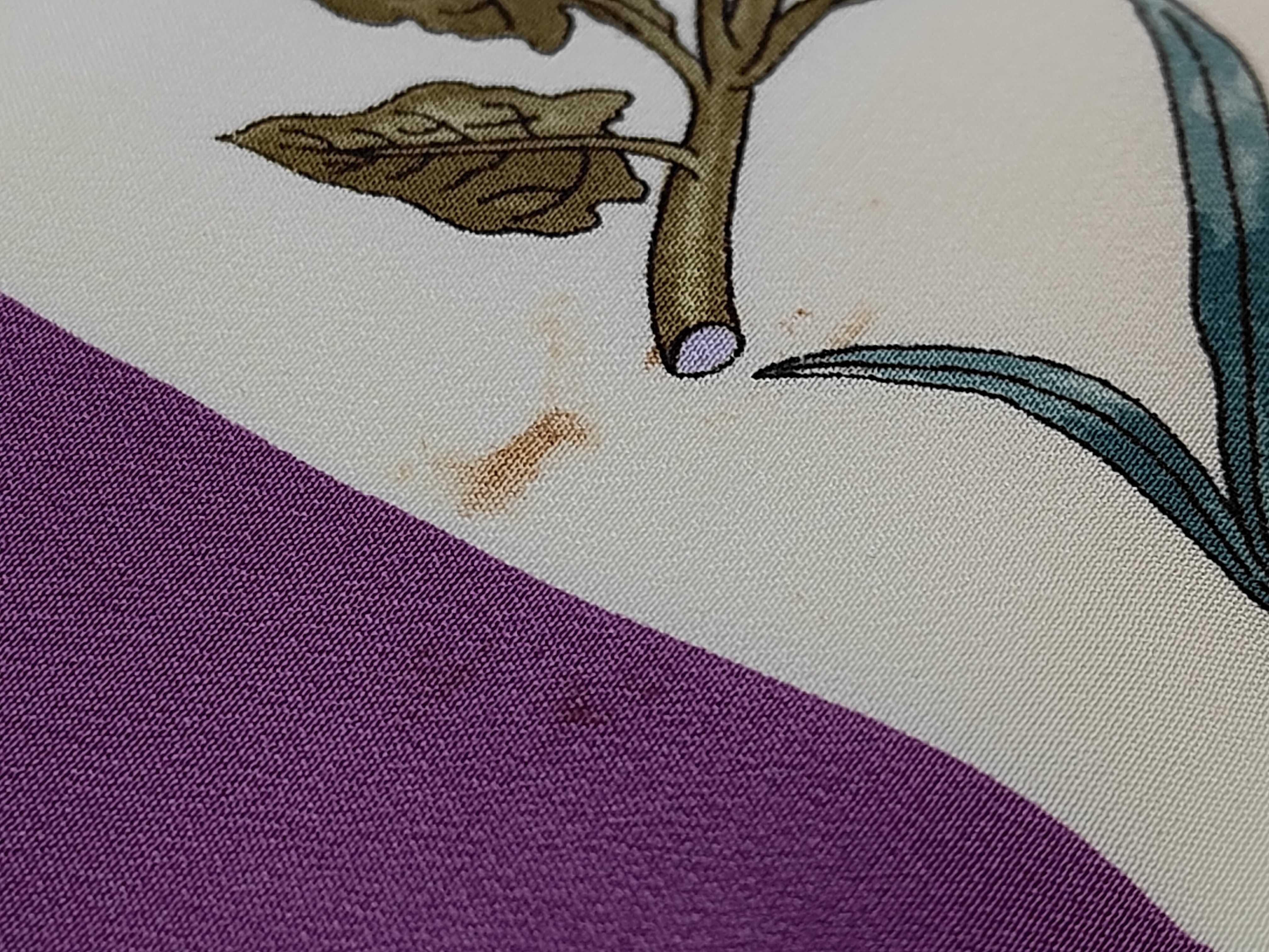 Vintage Gucci Flora Pattern Silk Scarf by Vittorio Accornero