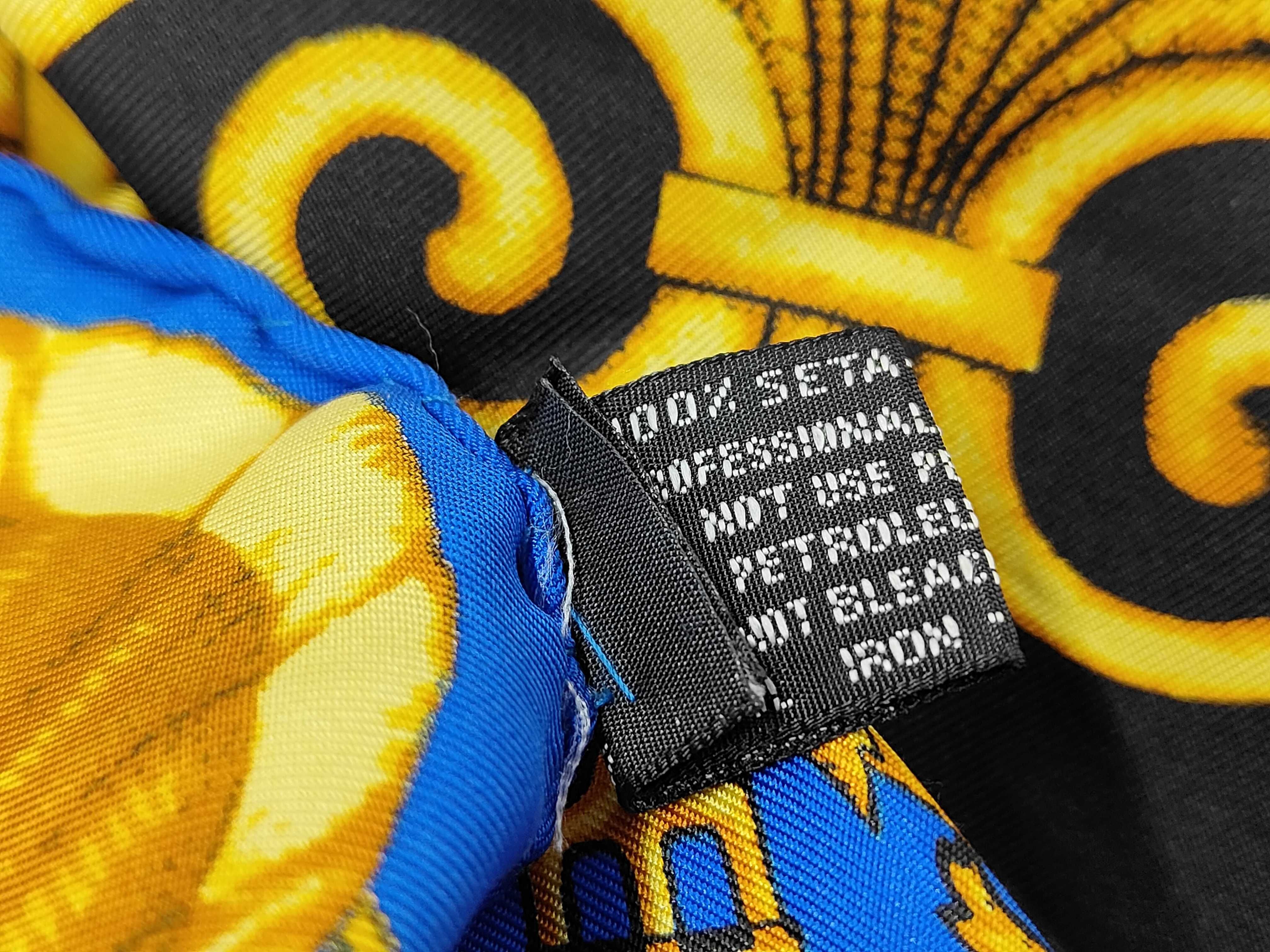 Atelier Versace Maritime Neoclassical Silk Scarf