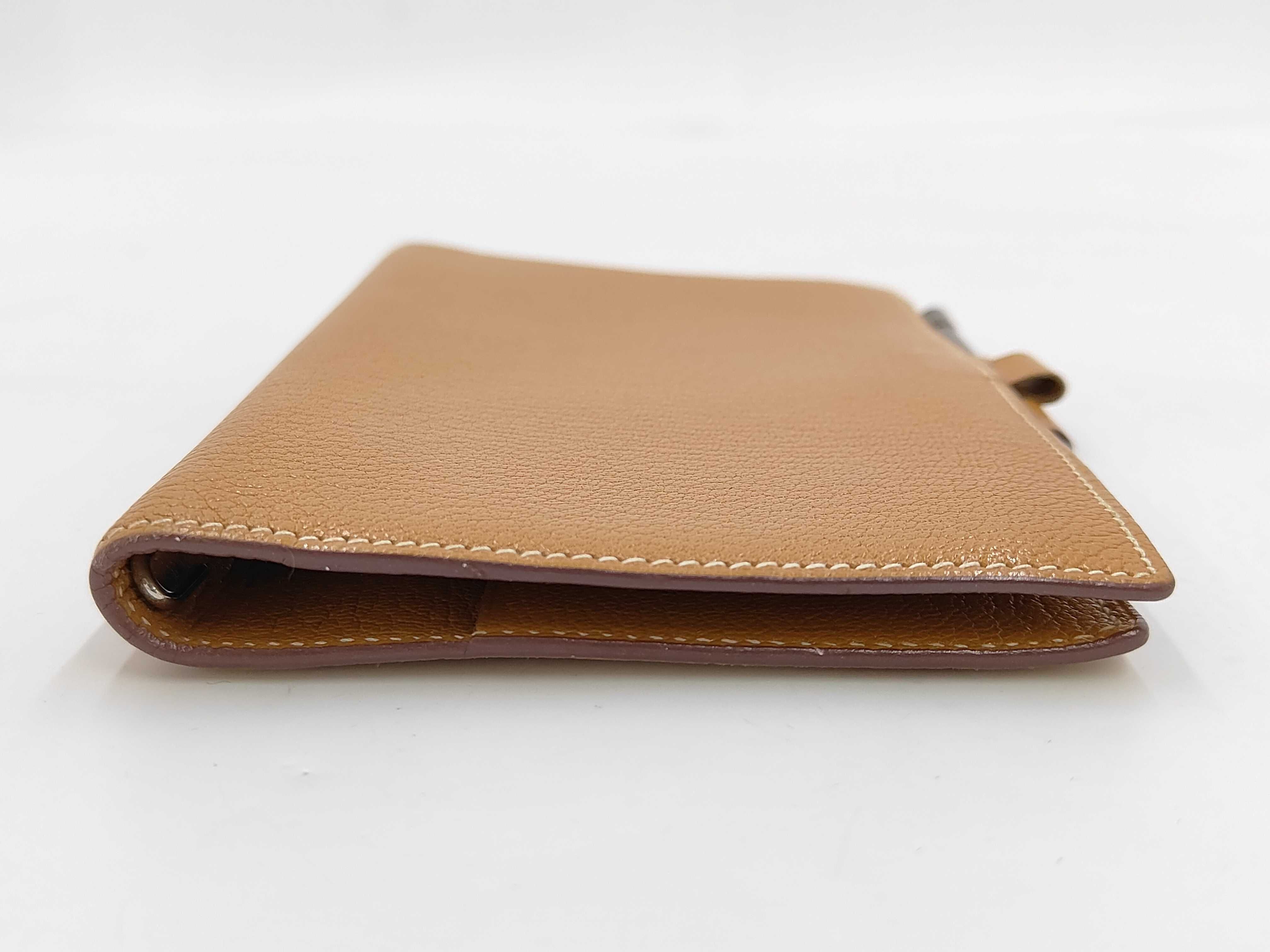 Hermes Vision Grained Leather Agenda Cover and Pen