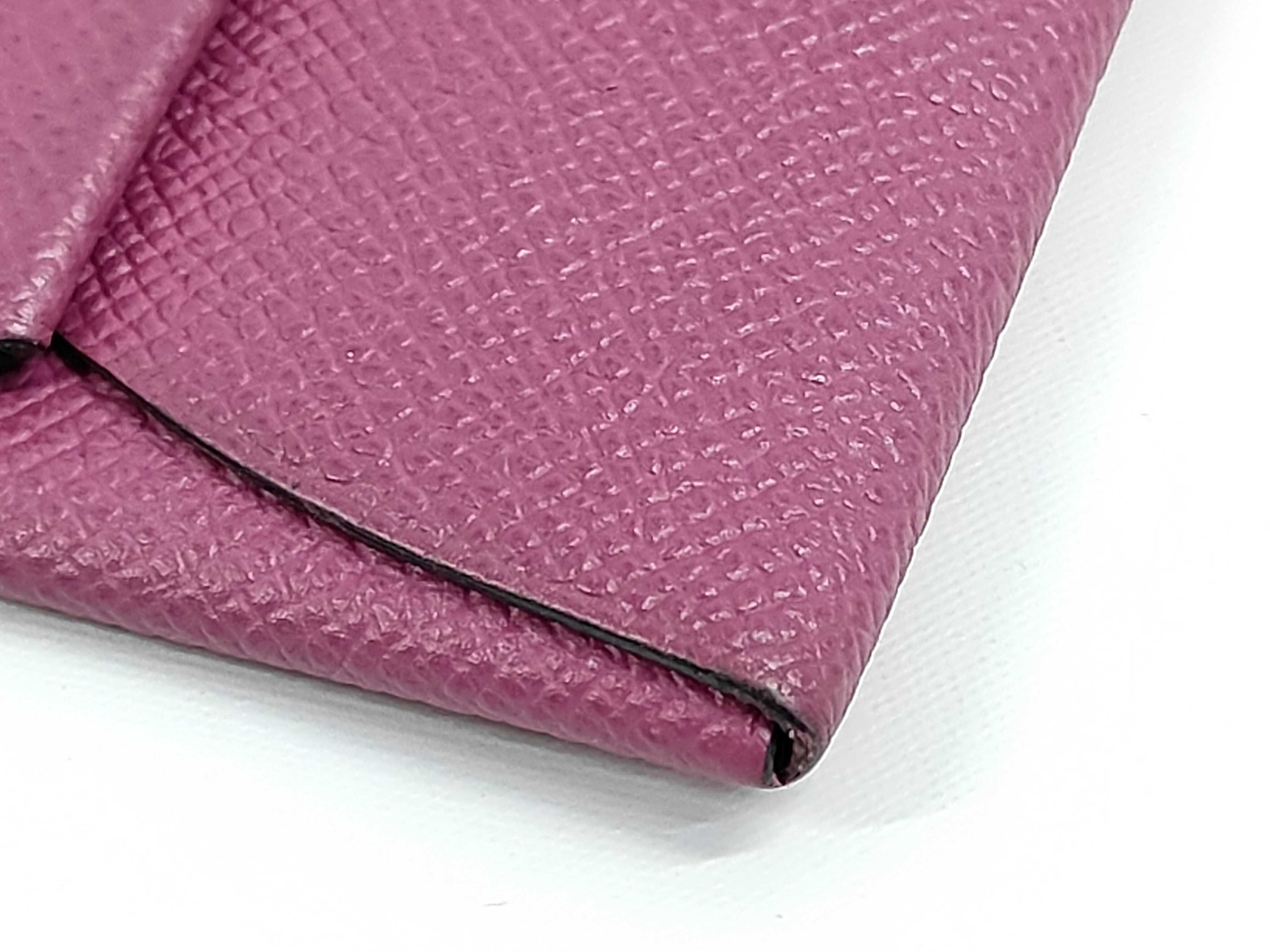 Hermes Bastia Epsom Leather Coin Purse