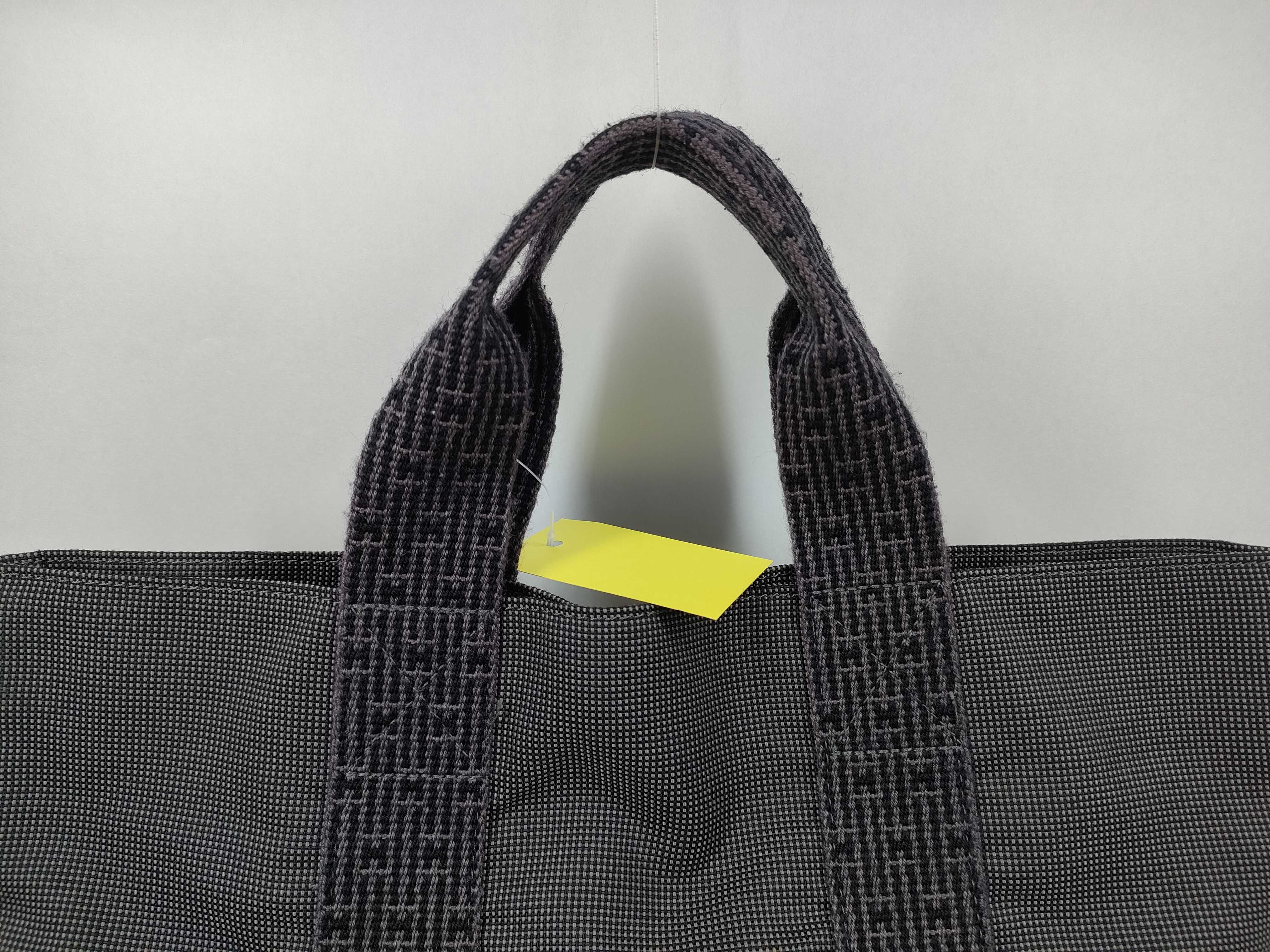Hermes Canvas Herline Cabas Tote Bag