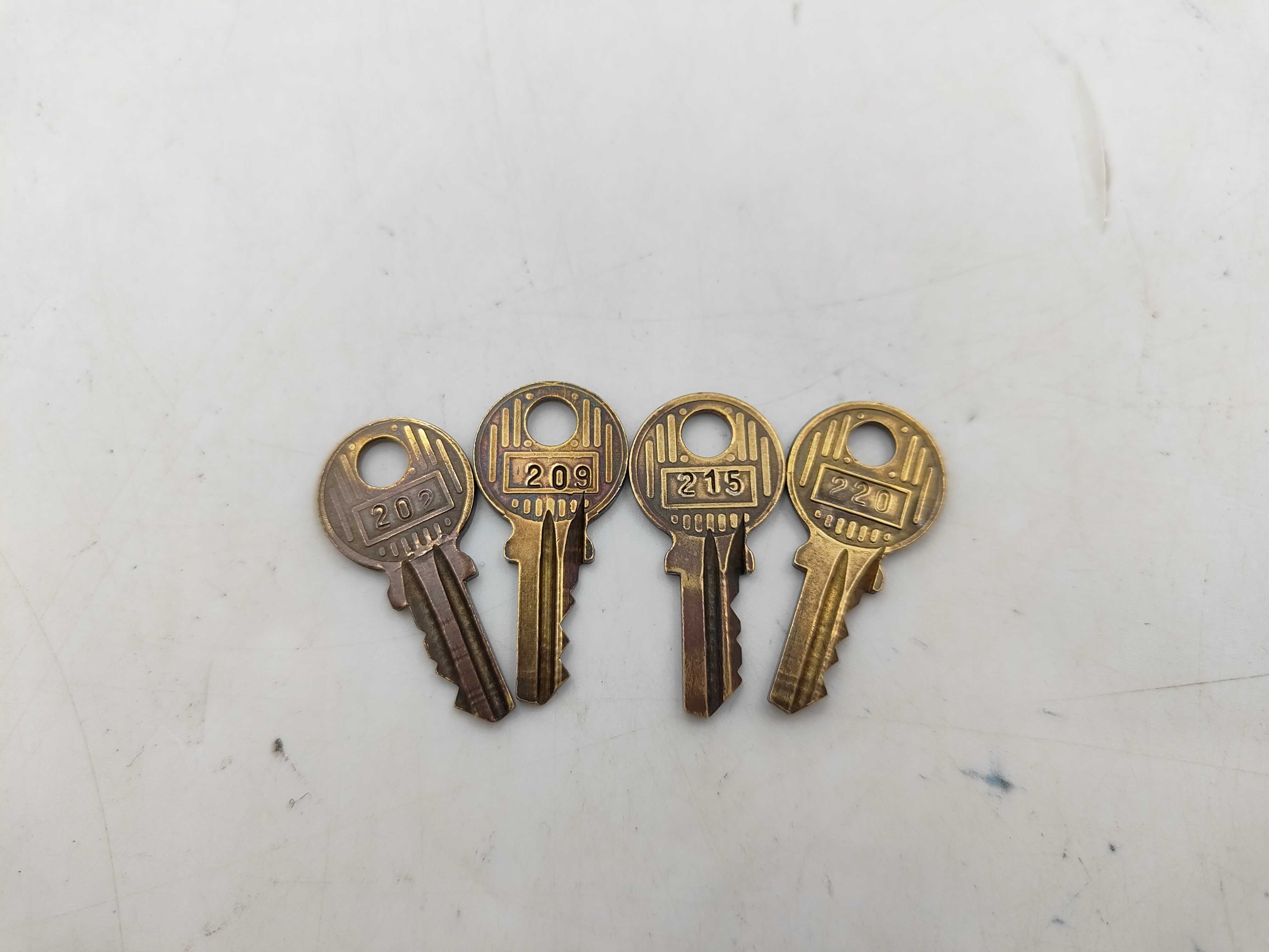 A Collection of Vintage Gold-Tone Hermes Keys