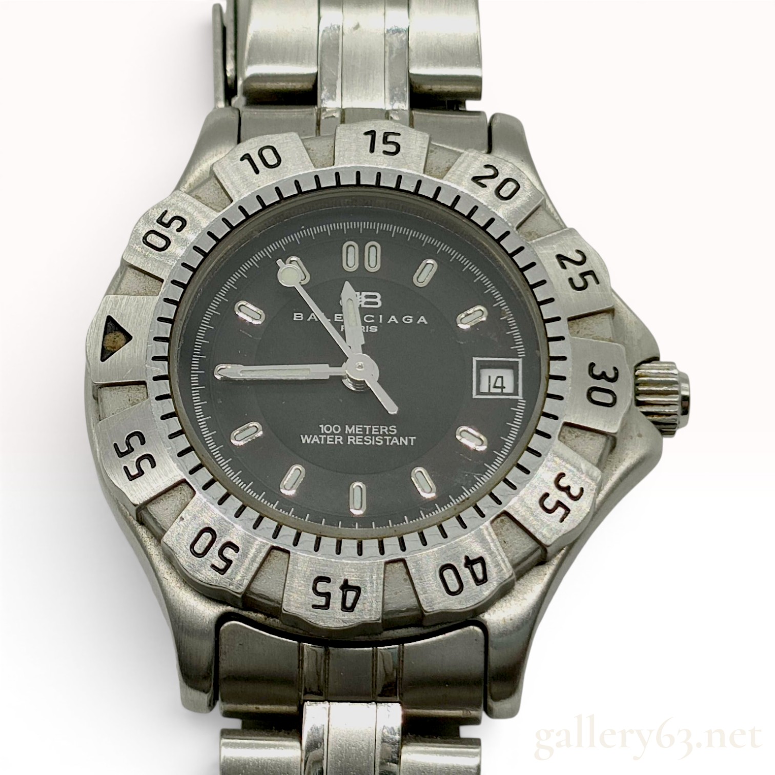A Ladies Balenciaga Paris Stainless Steel Wristwatch