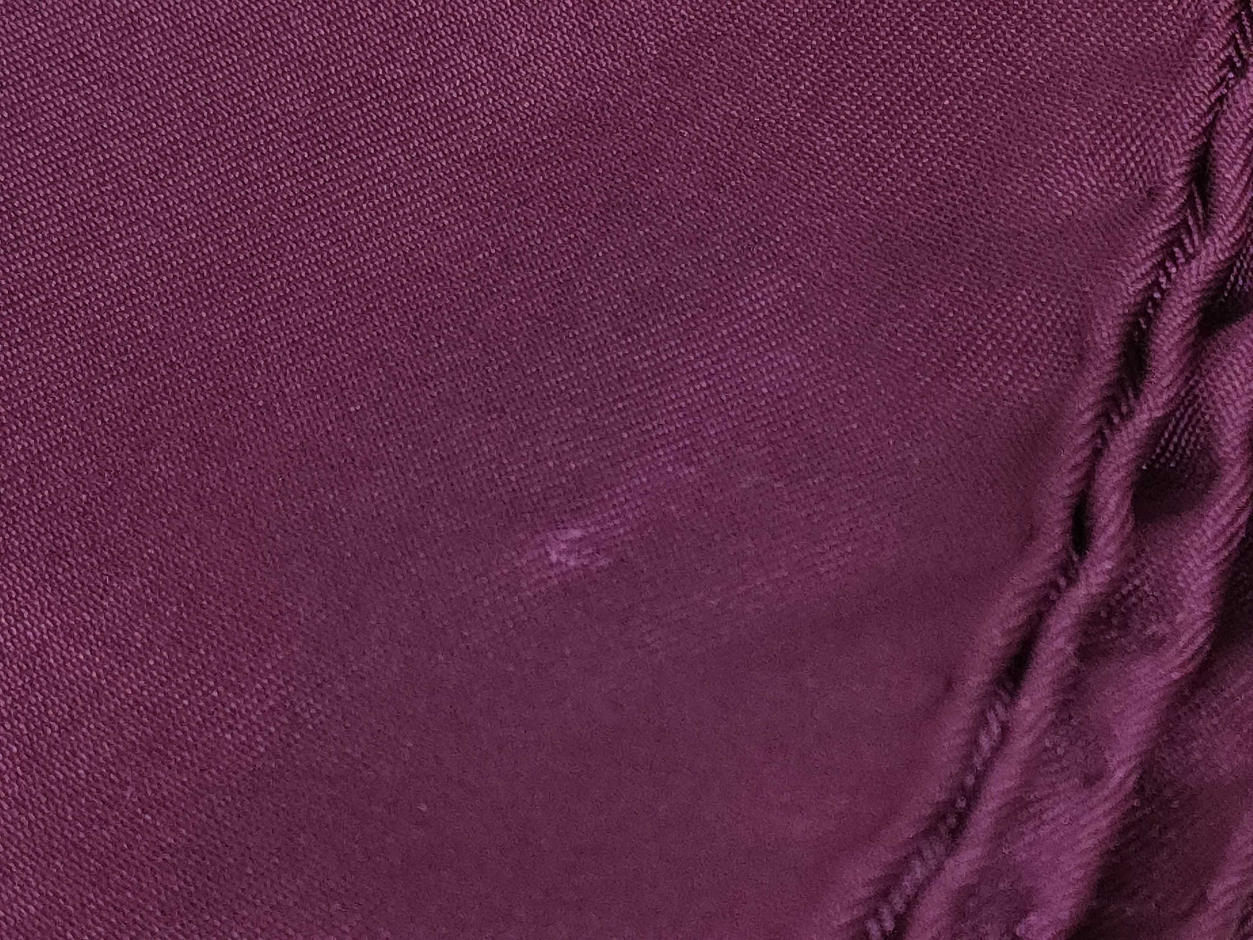 Gucci Flora Printed Silk Twill Scarf in Plum