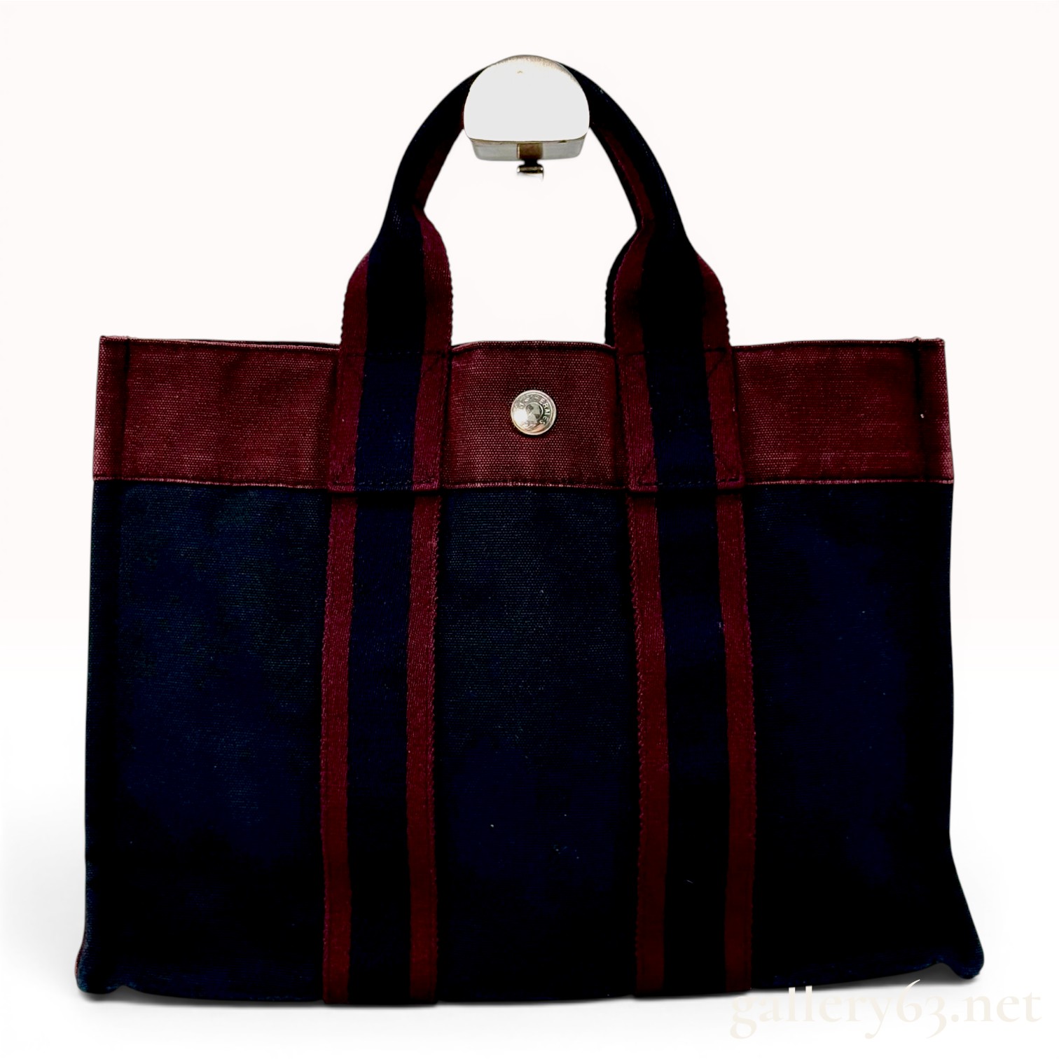 Hermes Fourre-Tout Canvas Tote Bag