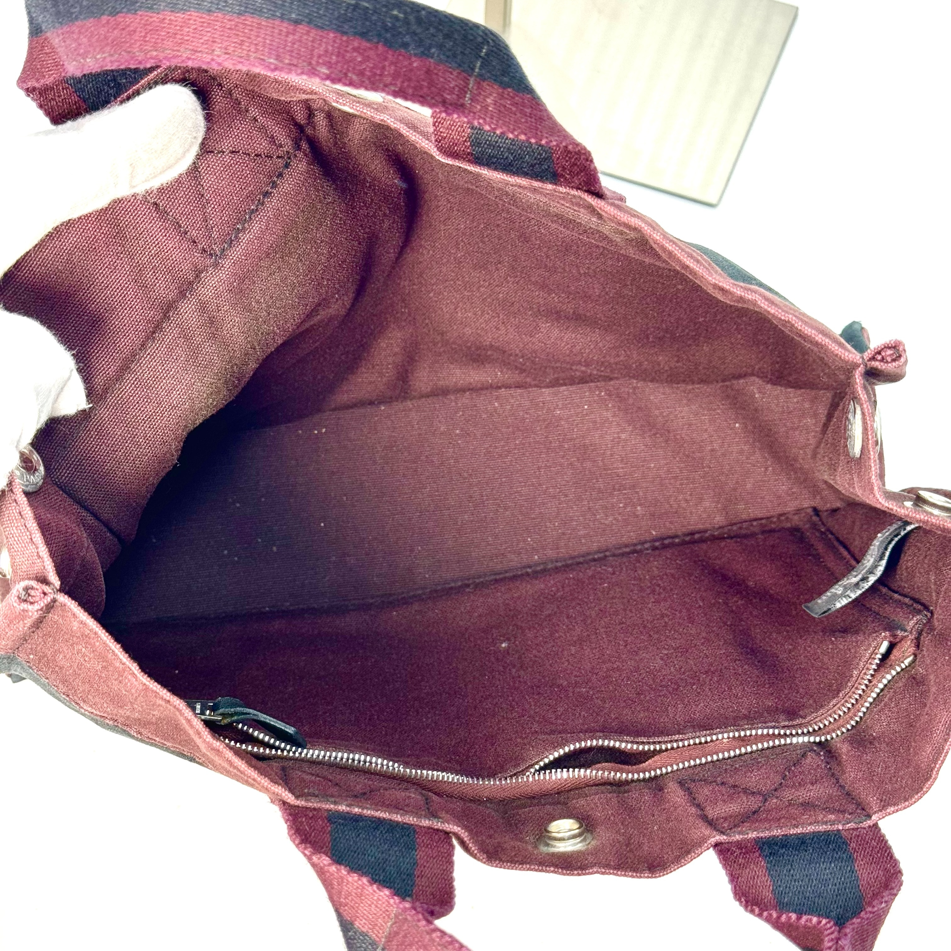 Hermes Fourre-Tout Canvas Tote Bag