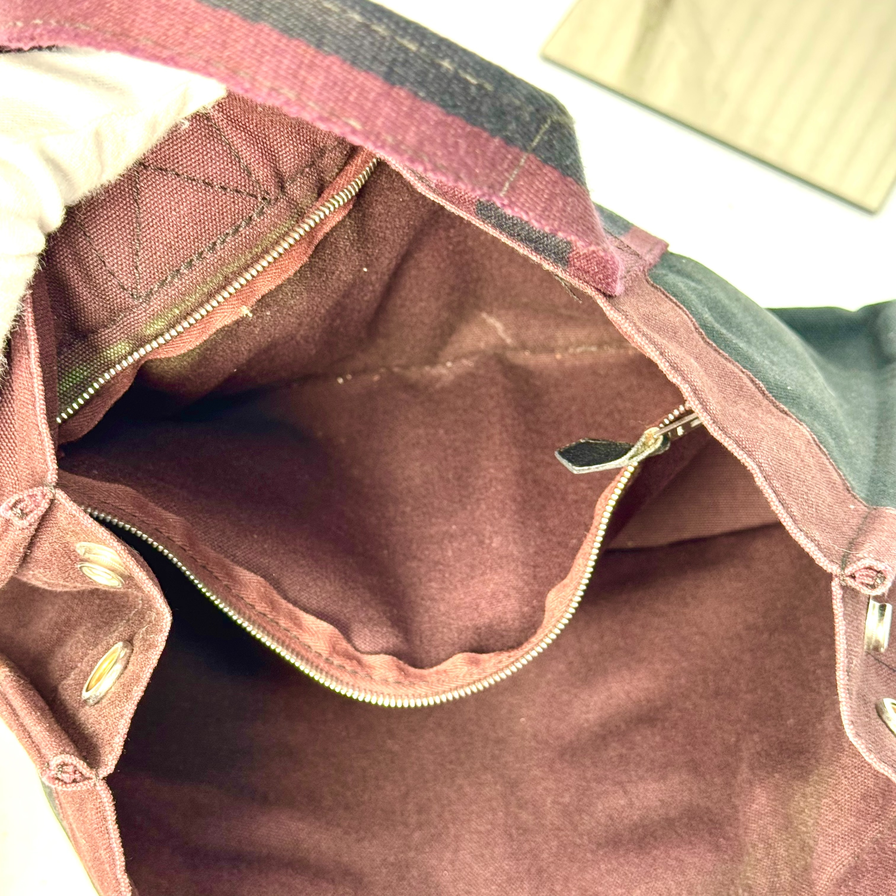 Hermes Fourre-Tout Canvas Tote Bag