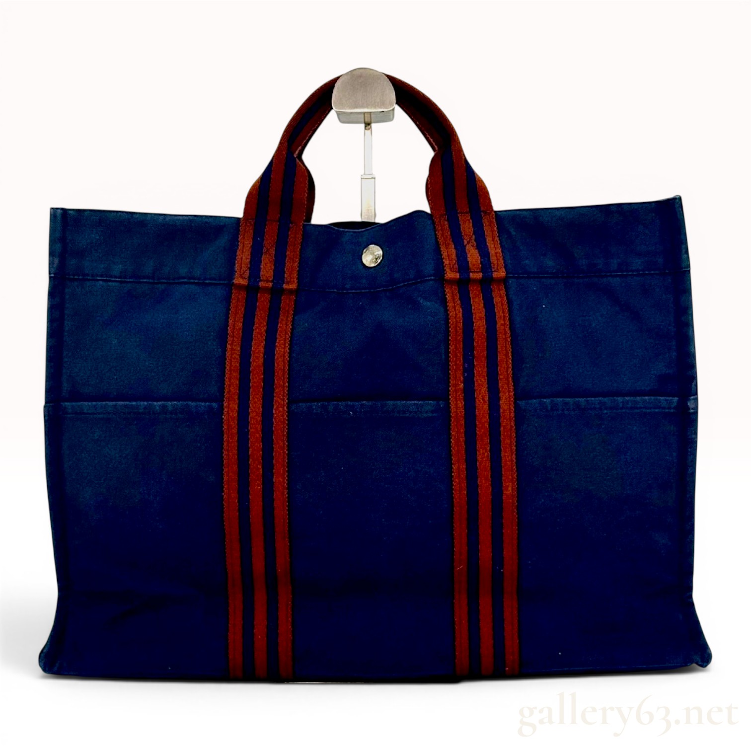 Hermes Fourre-Tout Canvas Tote Bag