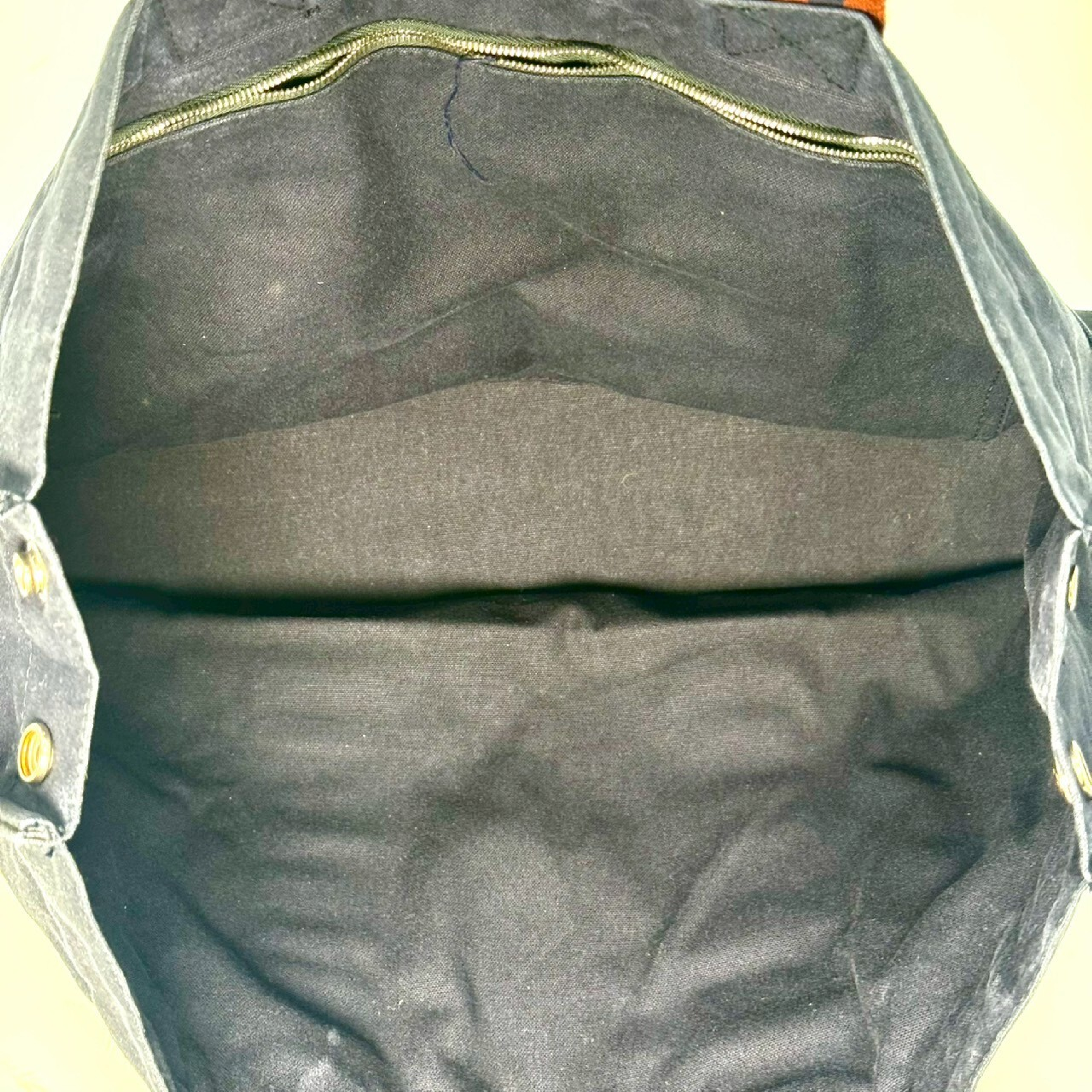 Hermes Fourre-Tout Canvas Tote Bag