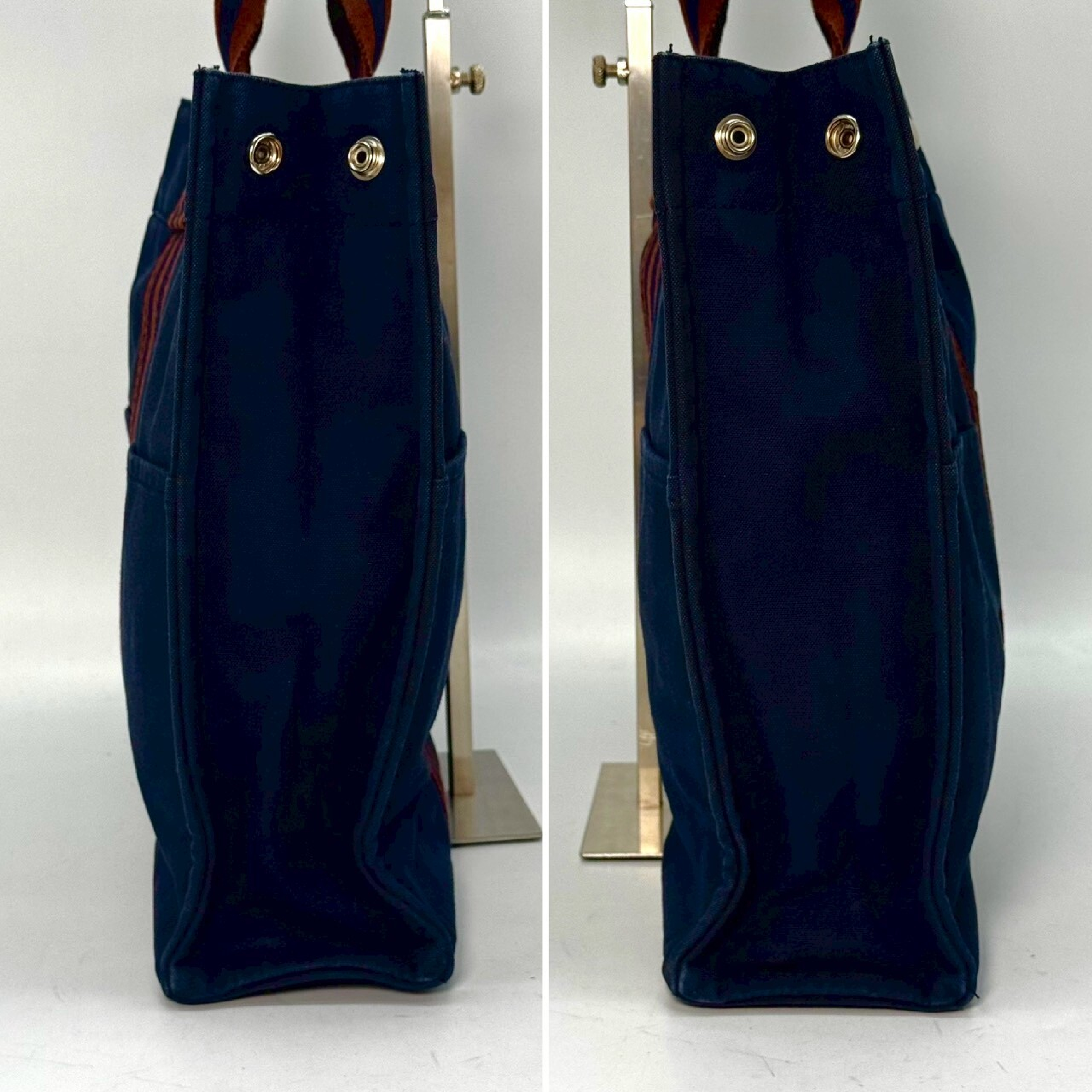 Hermes Fourre-Tout Canvas Tote Bag