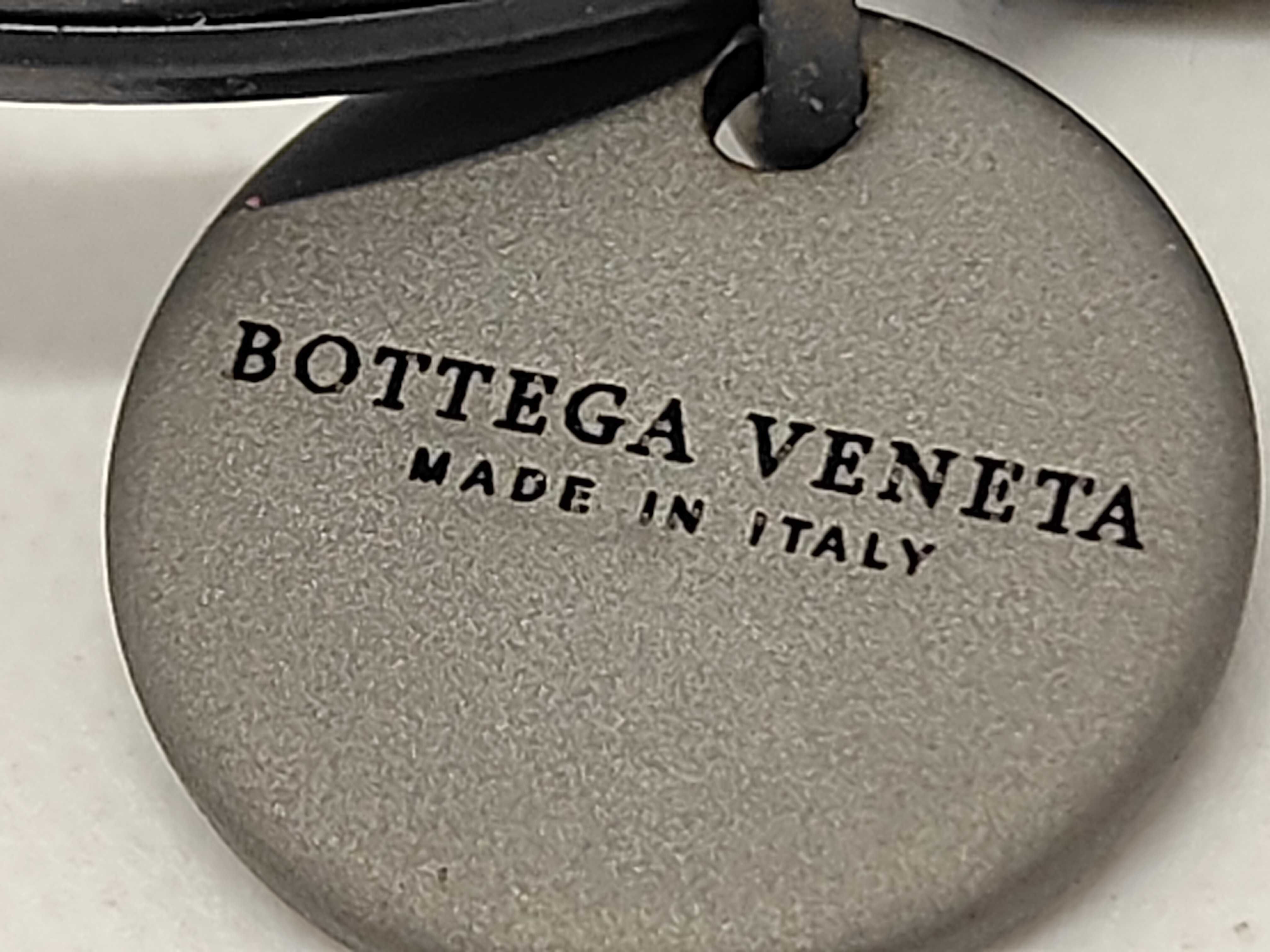 Bottega Veneta Multi-Leather French Bulldog Bag Charm and Keychain