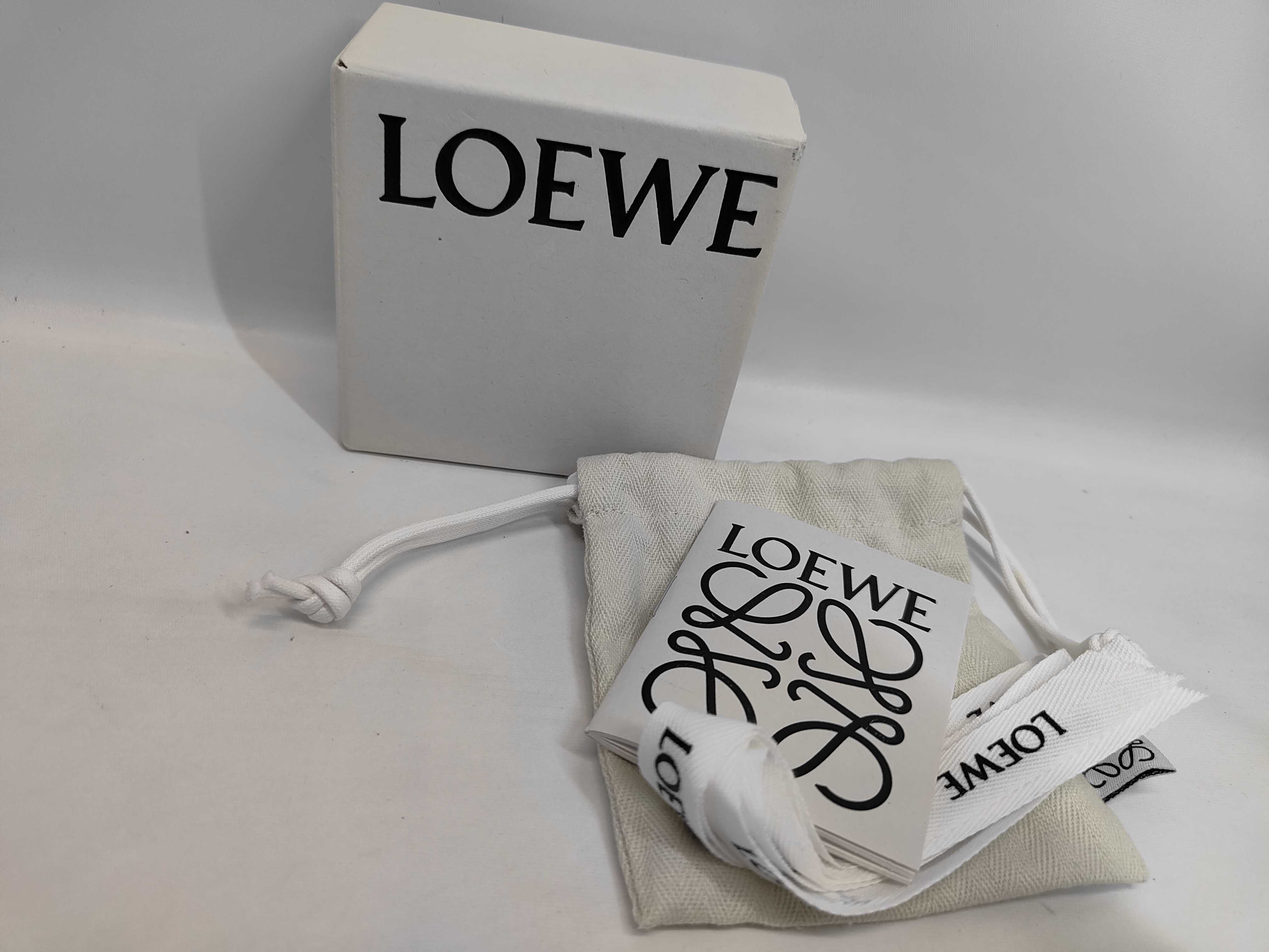 Loewe Anagram Pebble Leather Bracelet