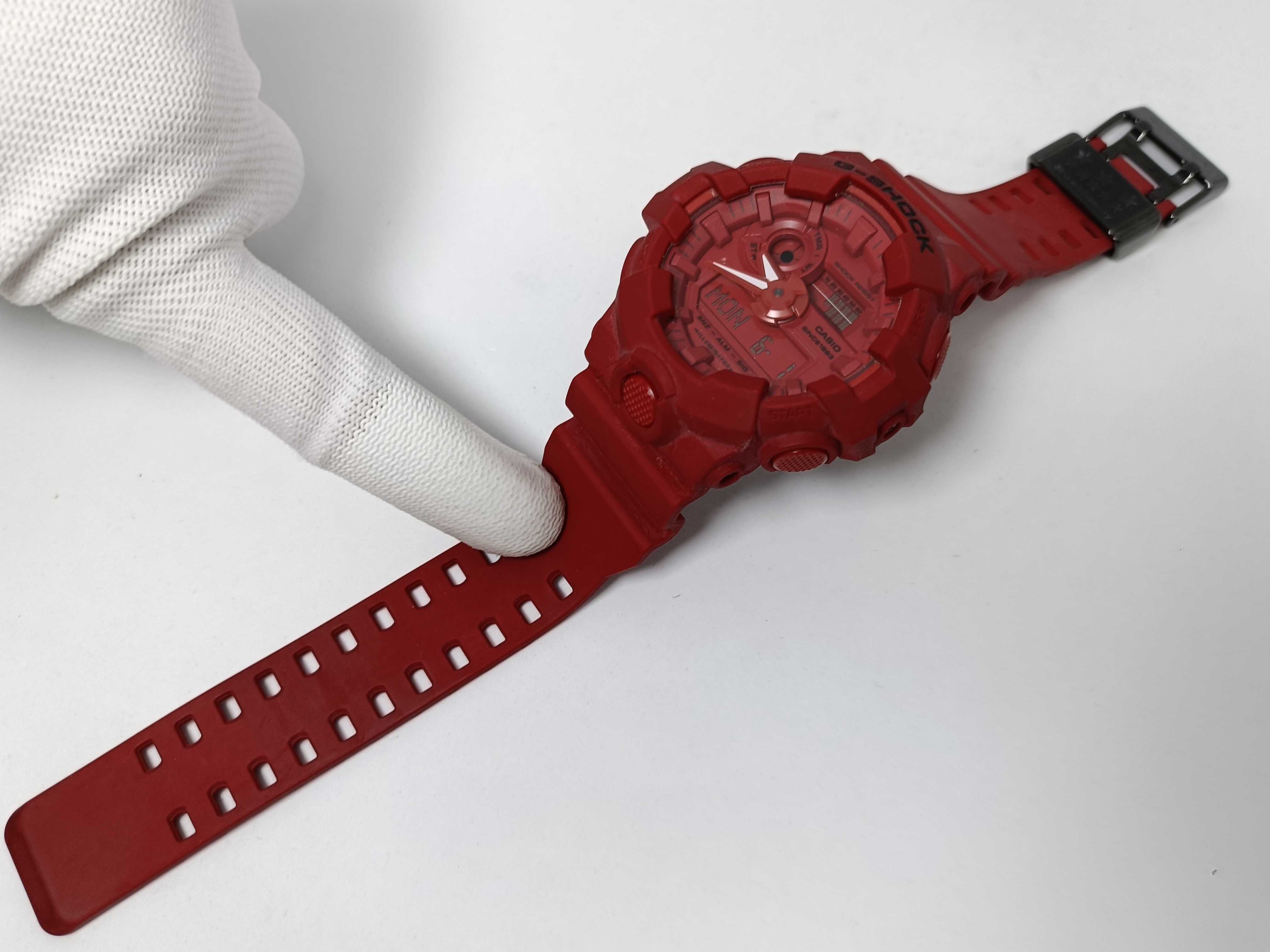 Casio G-Shock 35th Anniversary Red Out Edition Wristwatch, Ref. GA-735C