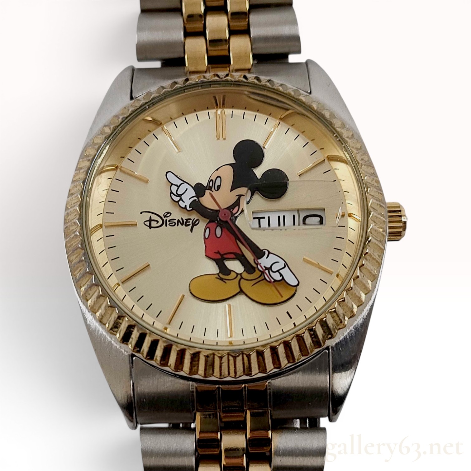 Disney Mickey Mouse Two-Tone MCK339 Quartz Watch
