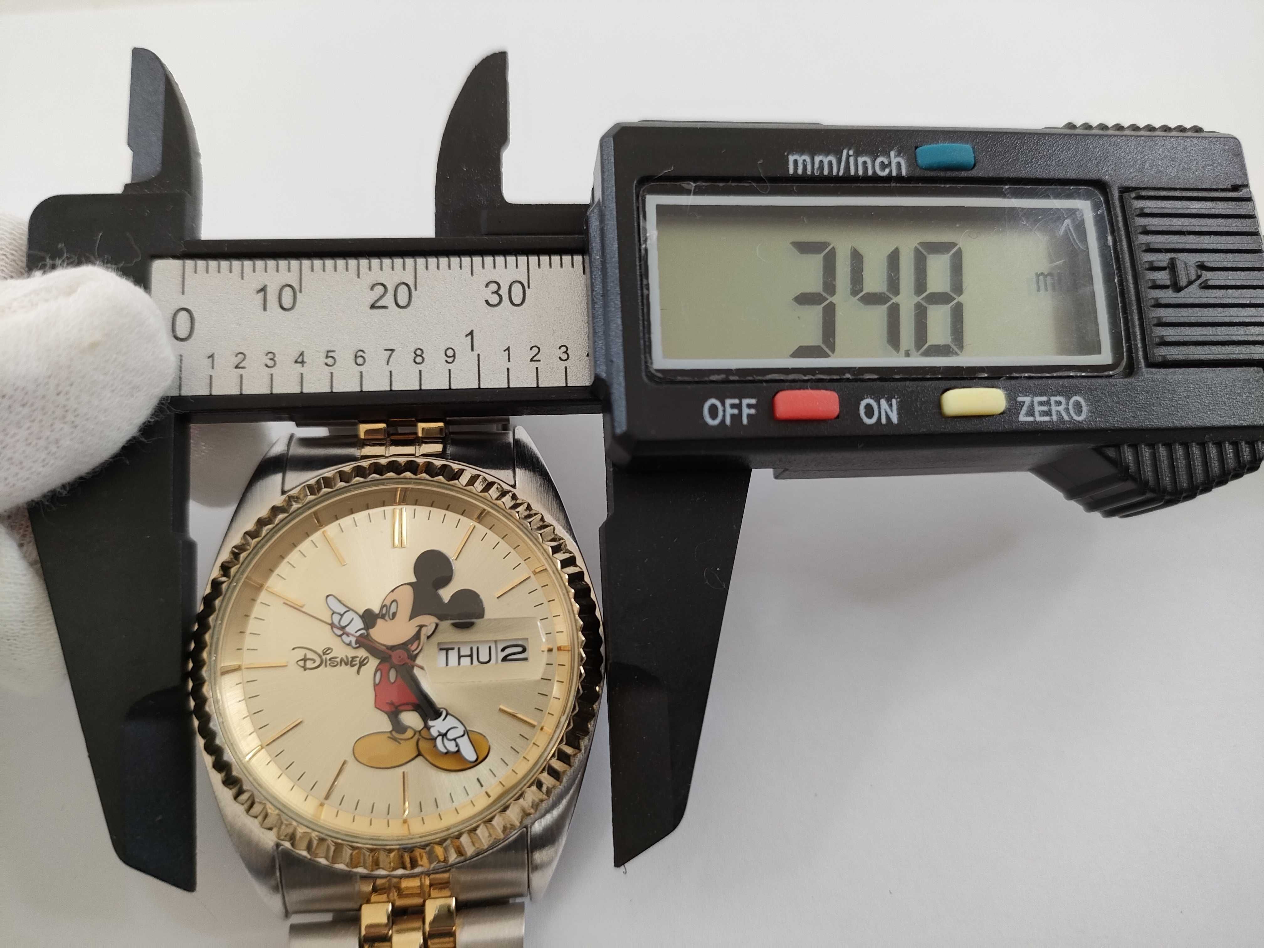 Disney Mickey Mouse Two-Tone MCK339 Quartz Watch