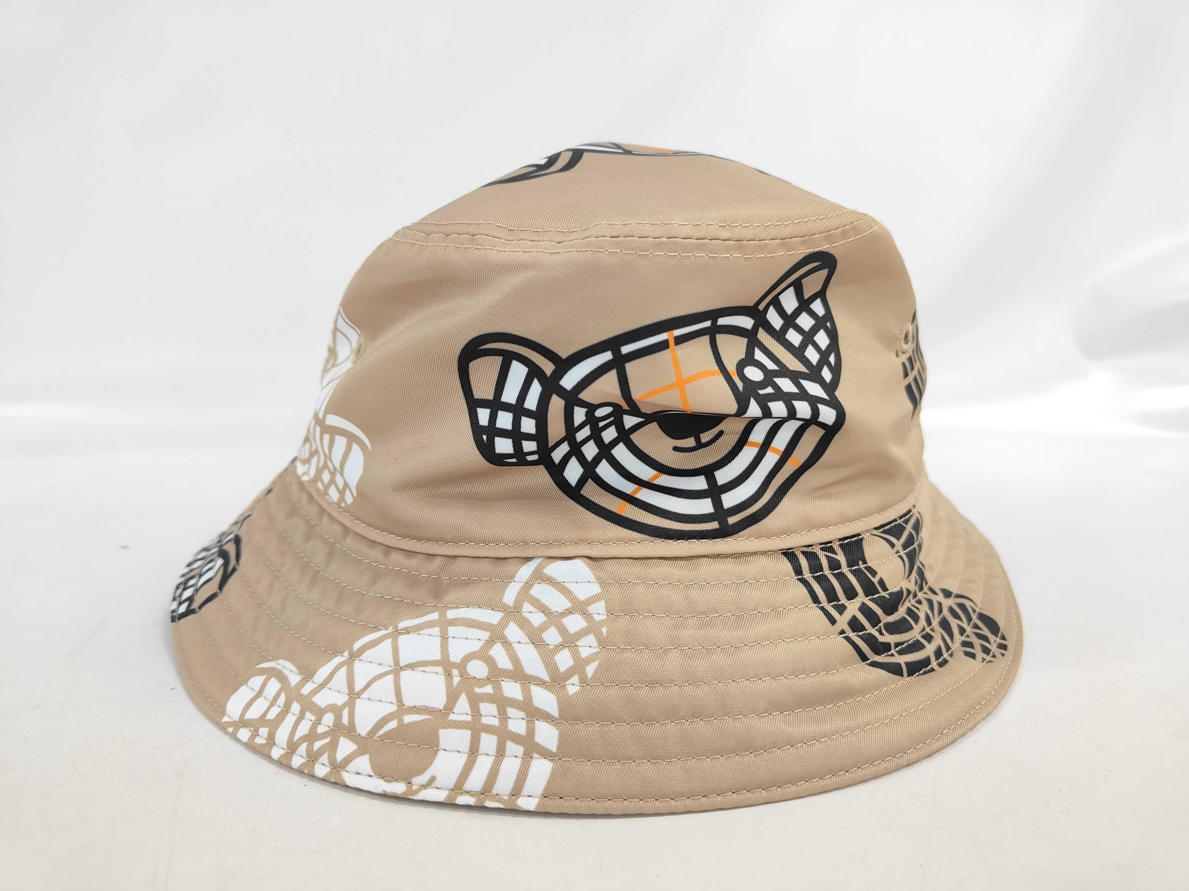 Burberry Kids Thomas Bear Print Bucket Hat Size 8Y-12Y