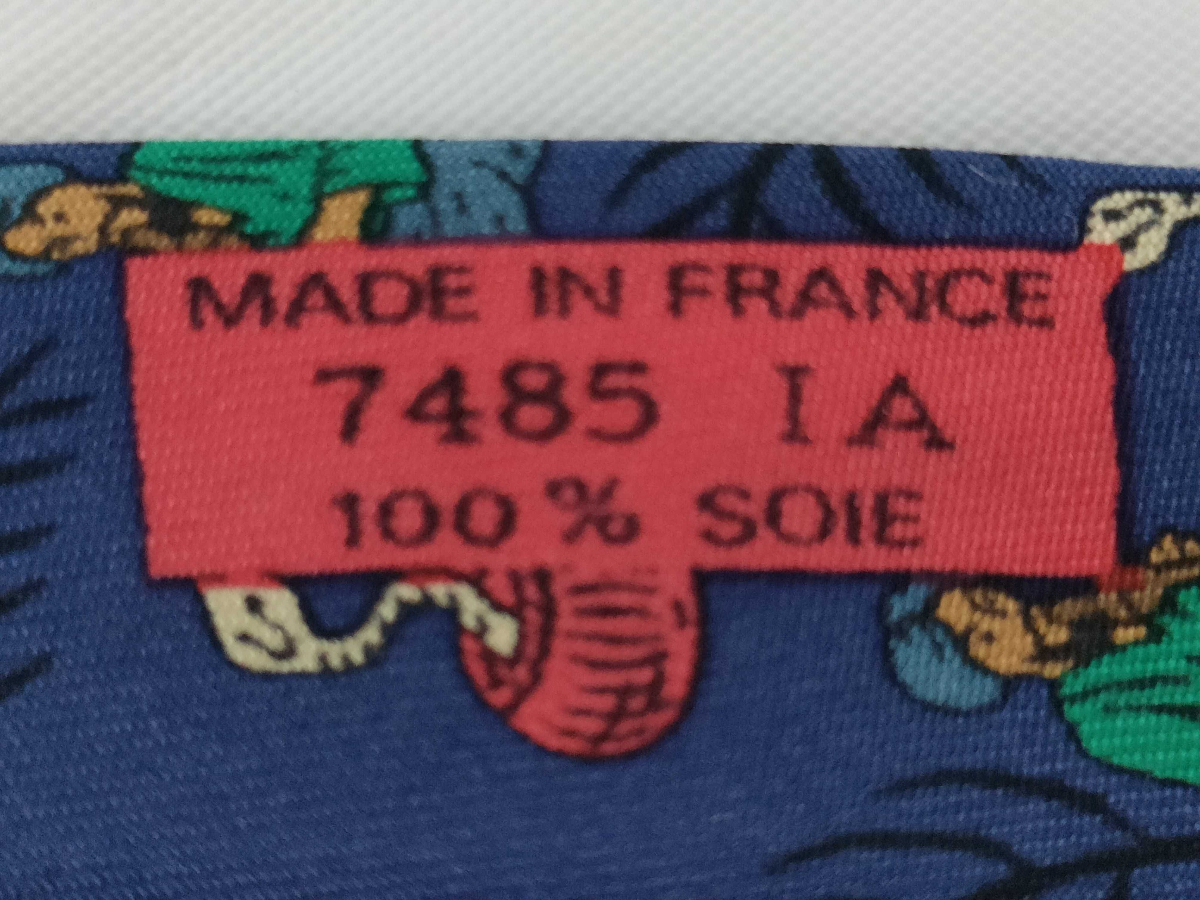 Two Designer Silk Neckties by Gucci and Hermes