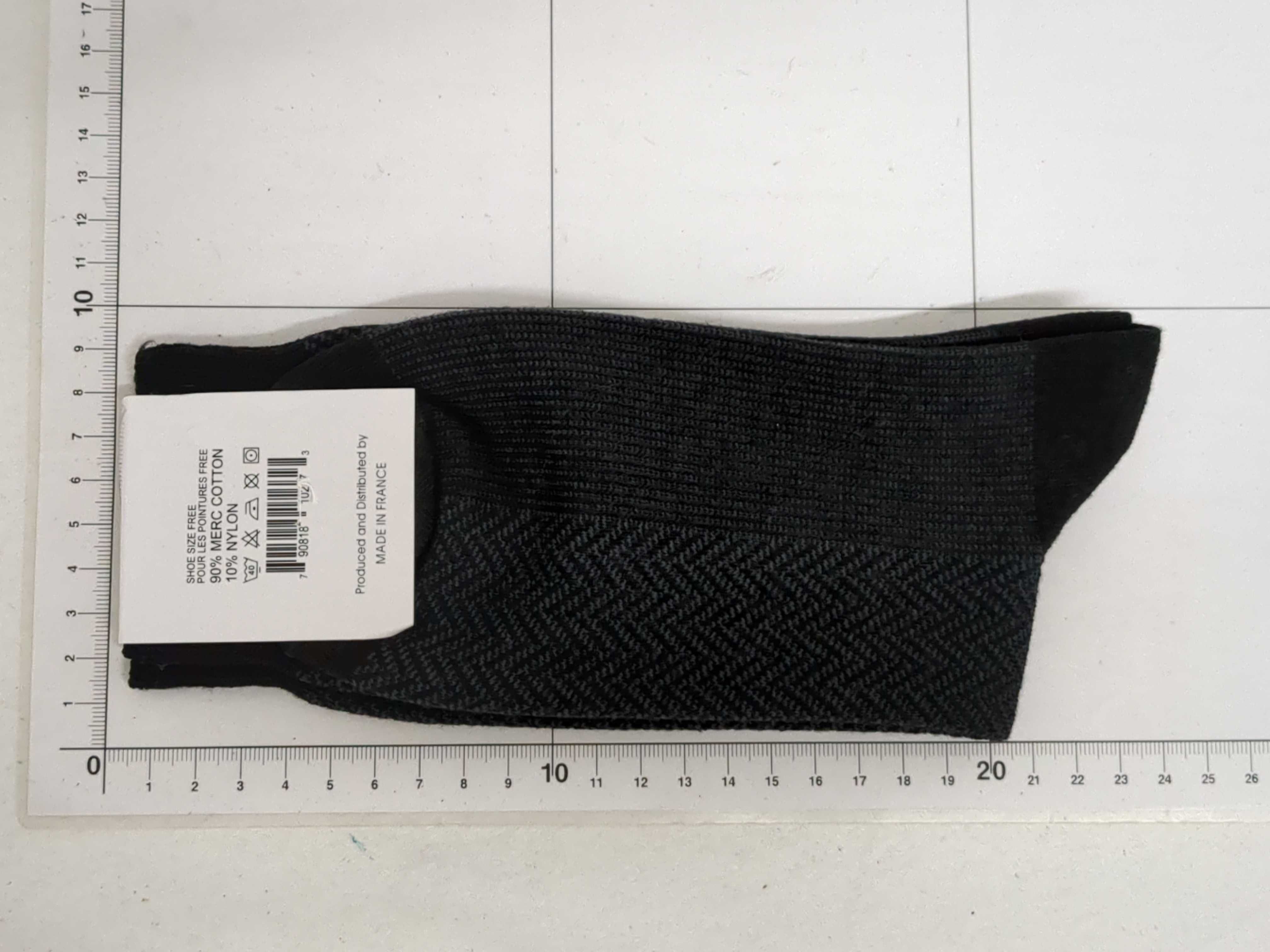 Two Louis Vuitton Men's Monogram Dress Socks