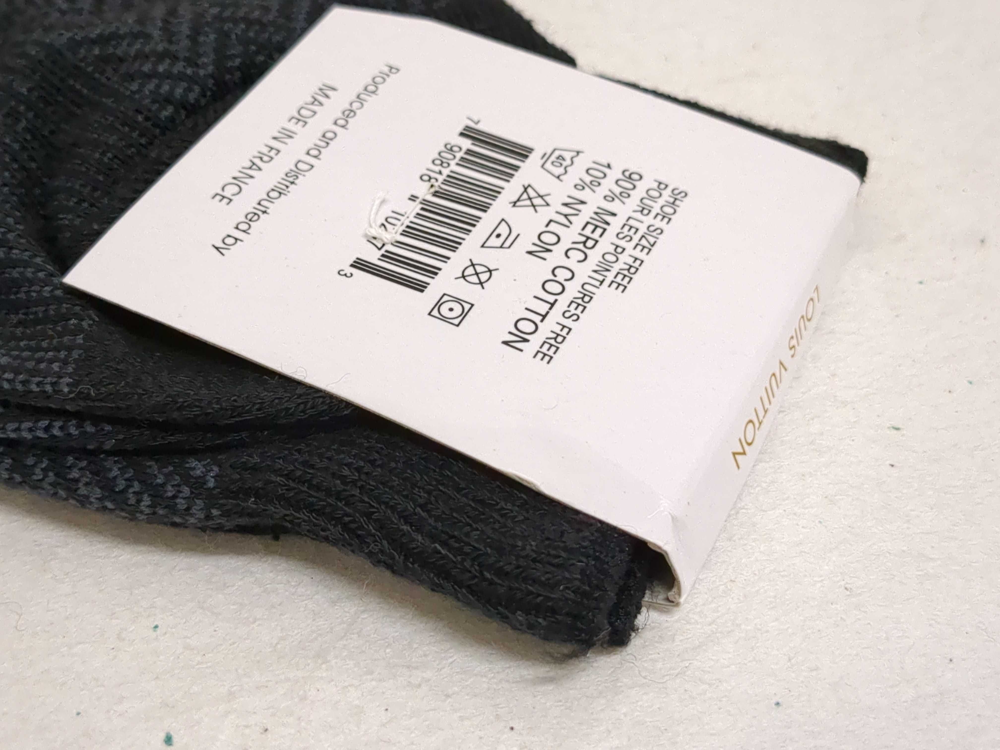 Two Louis Vuitton Men's Monogram Dress Socks