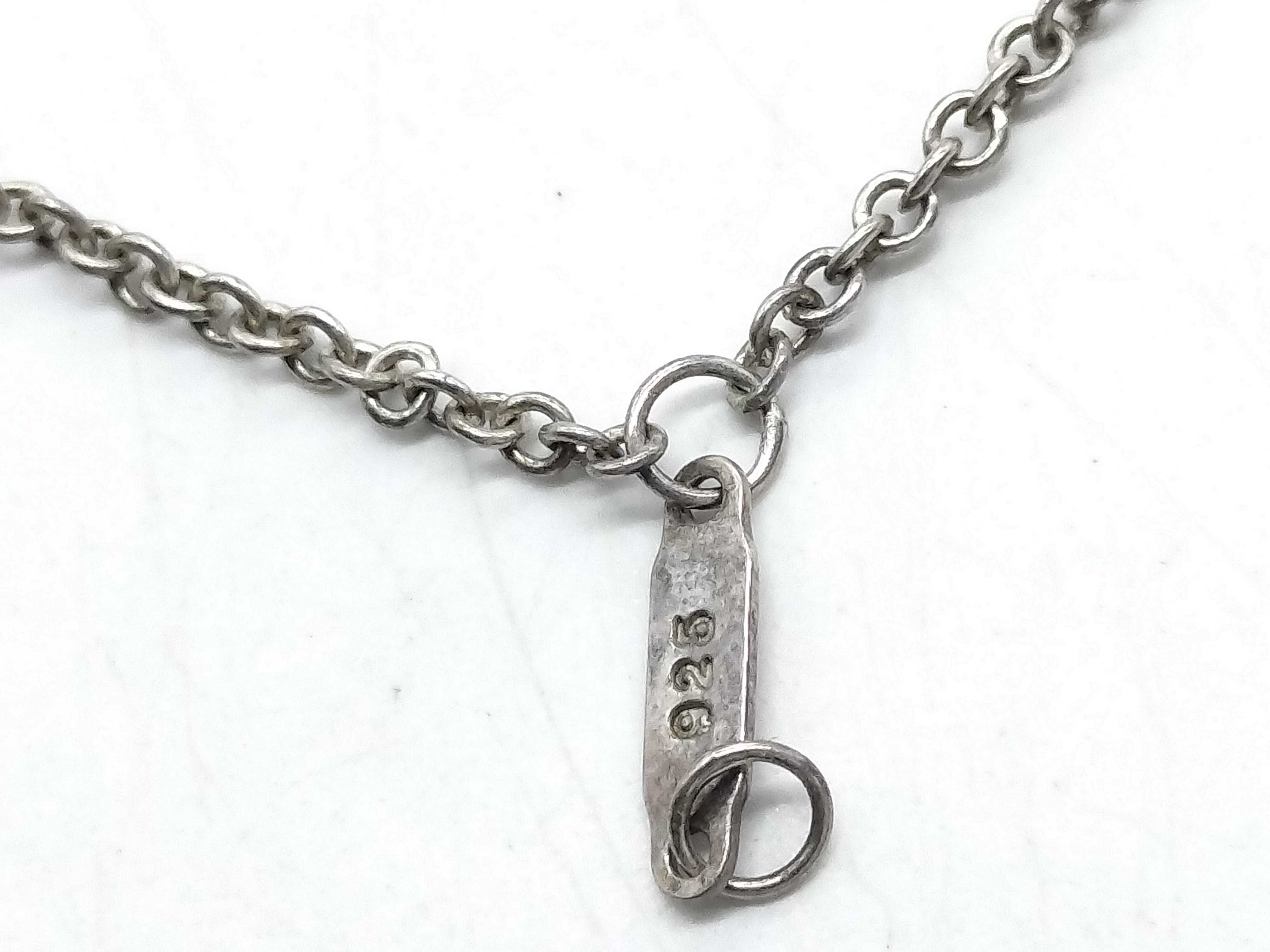 Tiffany and Co. Sterling Silver Cable Link Chain Necklace