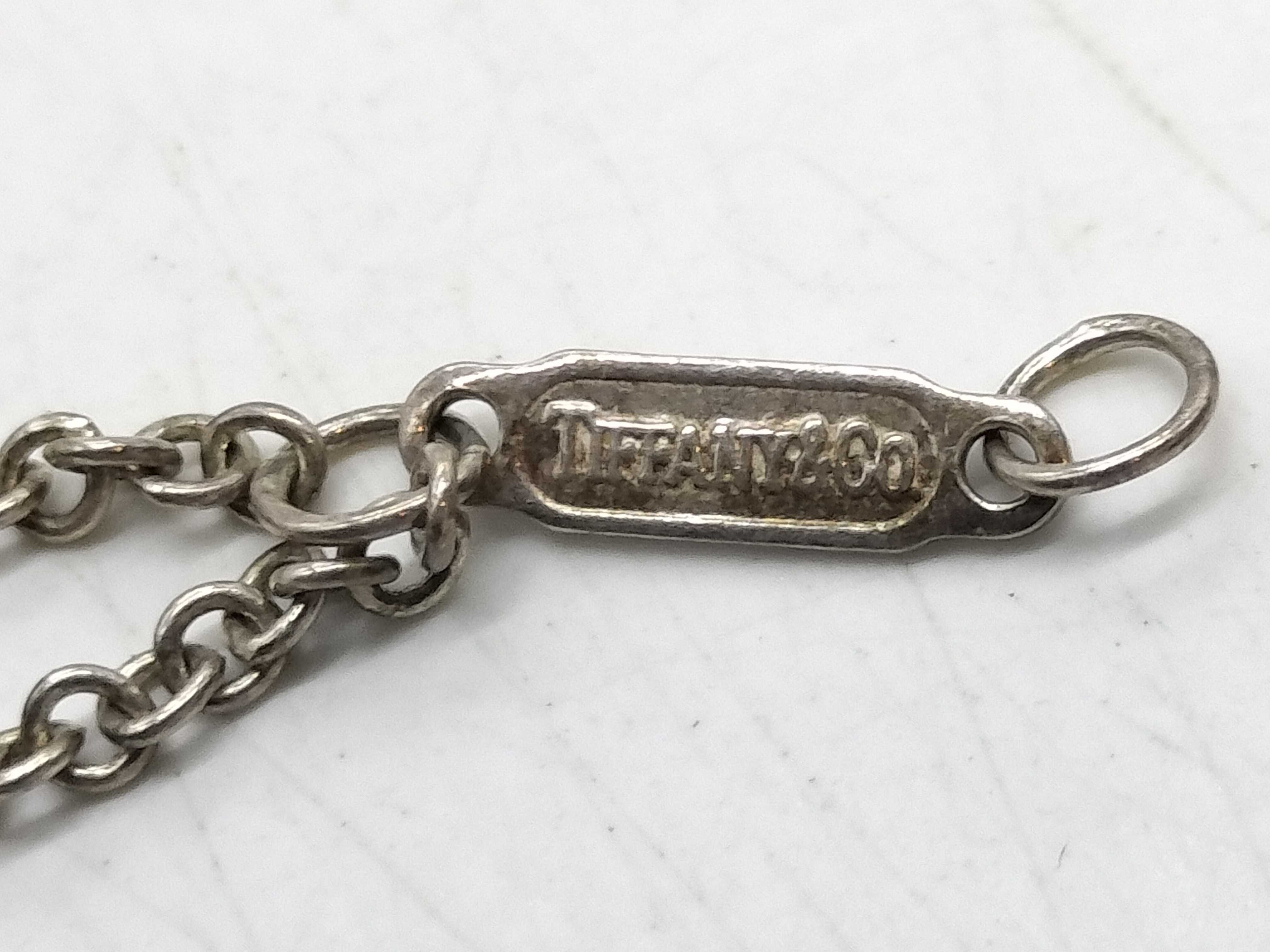 Tiffany and Co. Sterling Silver Cable Link Chain Necklace