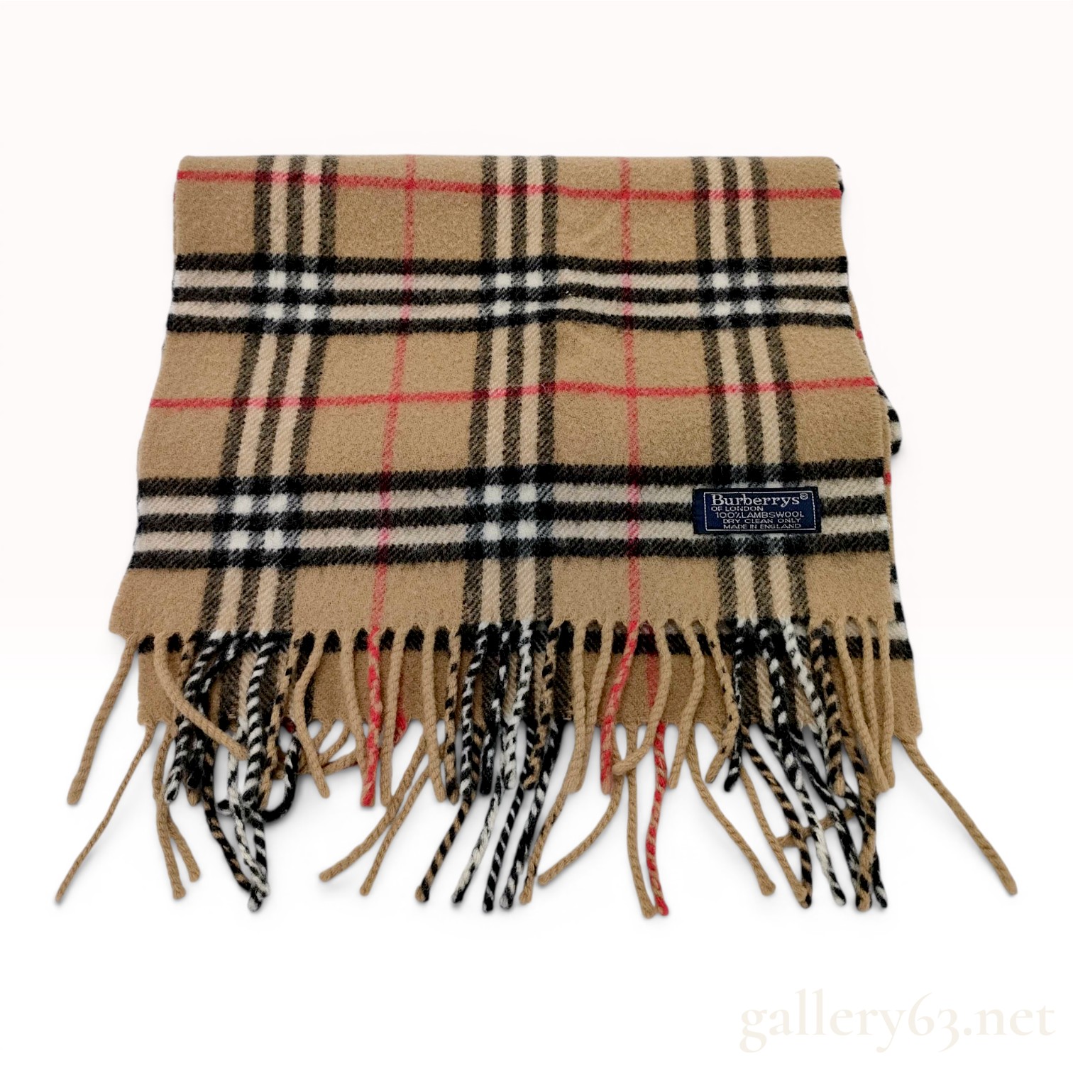 Burberrys of London Nova Check Lambswool Scarf